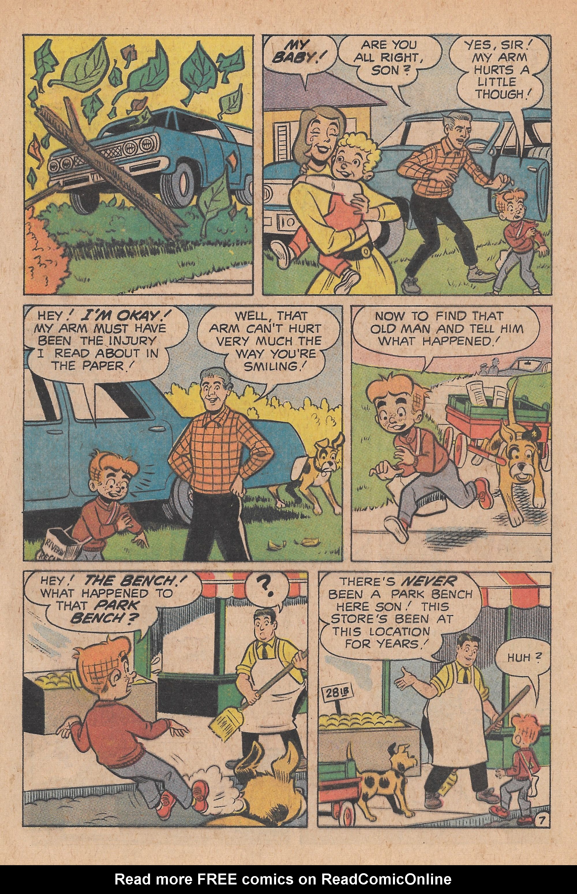 Read online The Adventures of Little Archie comic -  Issue #53 - 57