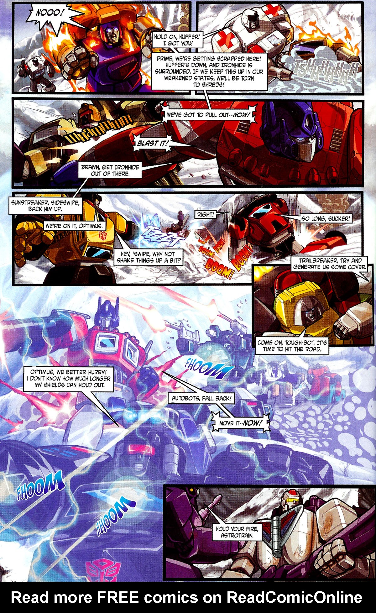 Read online Transformers: Generation 1 (2003) comic -  Issue #1 - 16