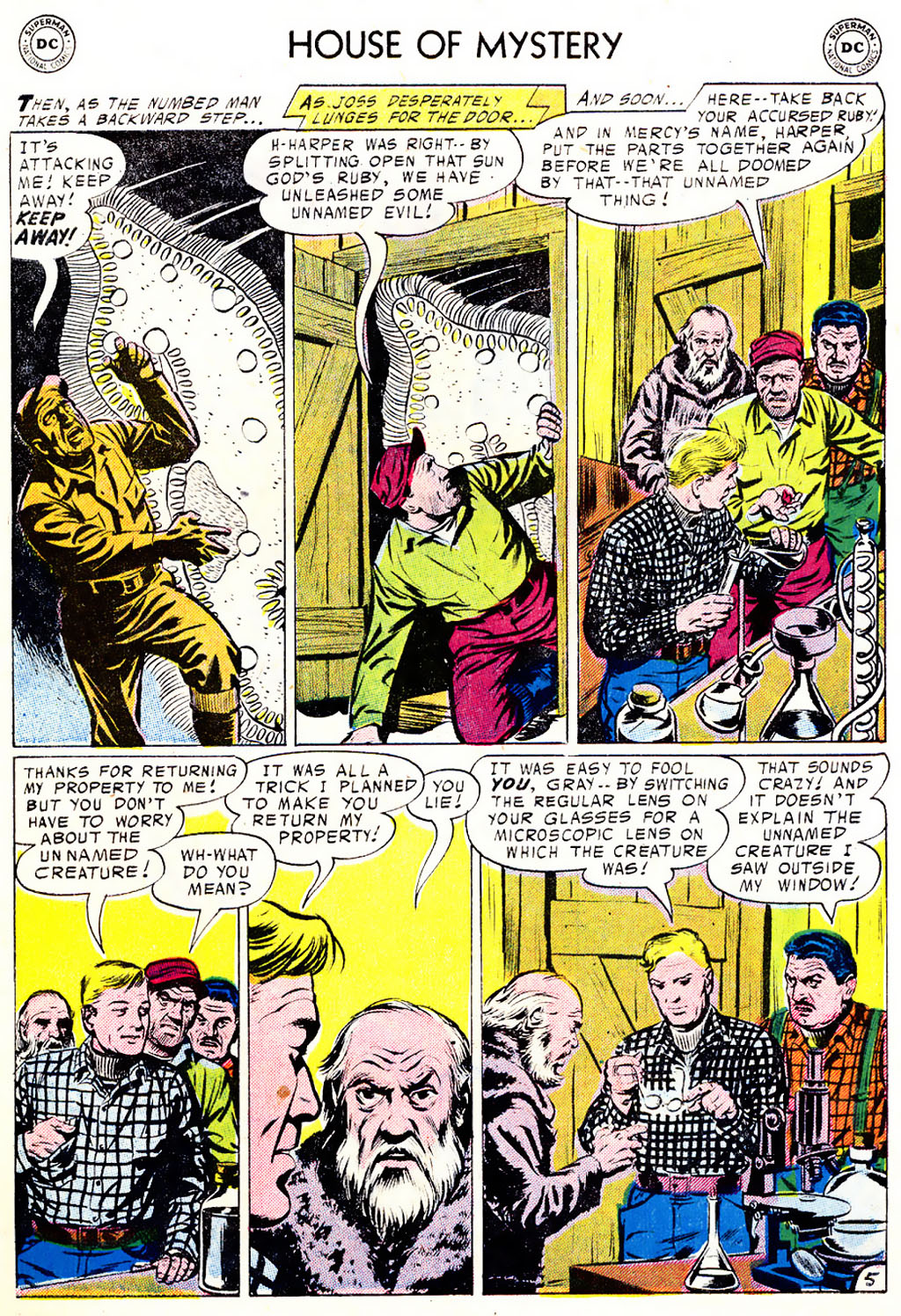 Read online House of Mystery (1951) comic -  Issue #57 - 7