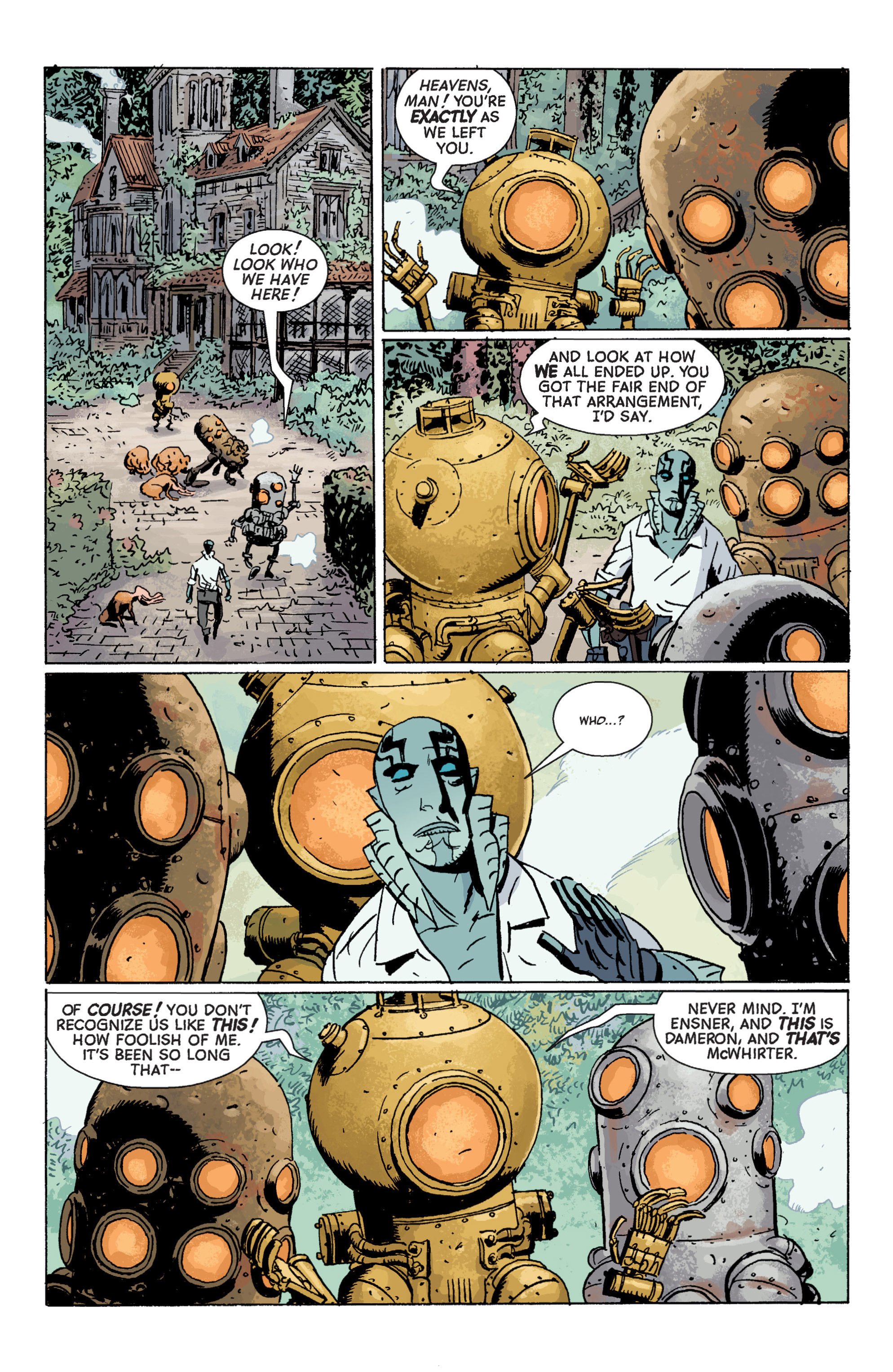 Read online B.P.R.D.: Hollow Earth and Other Stories comic -  Issue # TPB 7 - 71