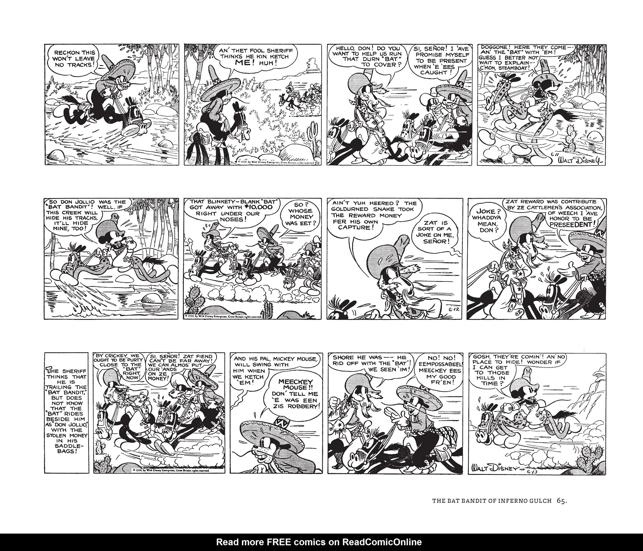 Read online Walt Disney's Mickey Mouse by Floyd Gottfredson comic -  Issue # TPB 3 (Part 1) - 65