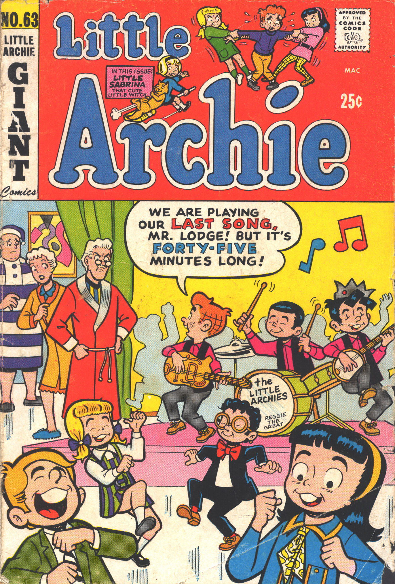 Read online The Adventures of Little Archie comic -  Issue #63 - 1