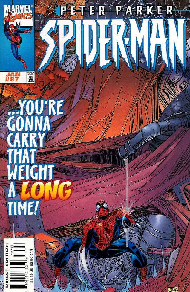 Read online Spider-Man (1990) comic -  Issue #87 - Enemies ...A Love Story - 1
