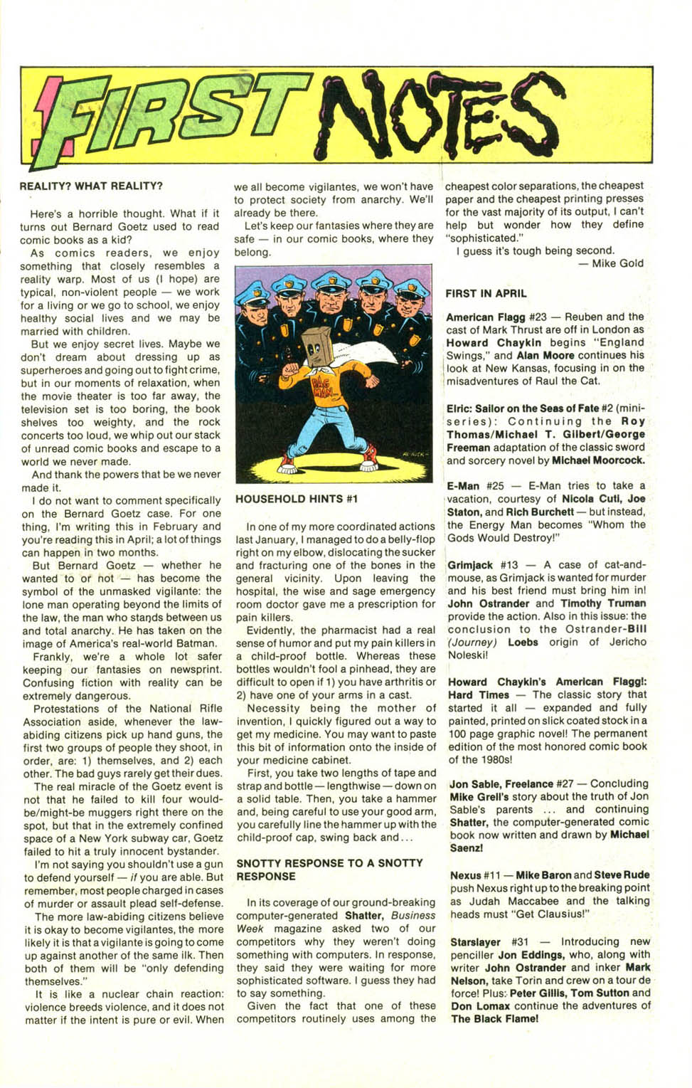 Read online American Flagg! comic -  Issue #23 - 8