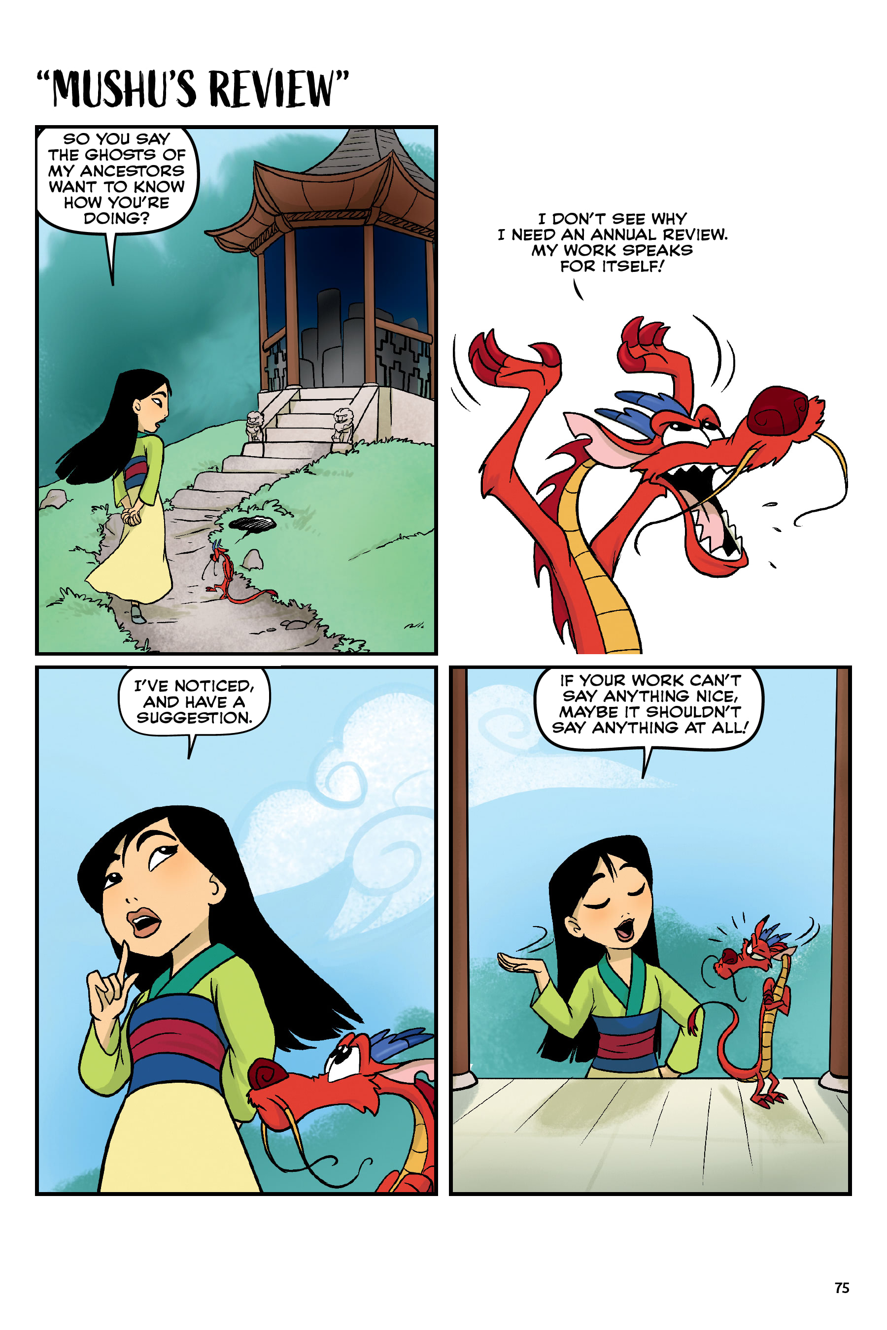Read online Disney Princess: Gleam, Glow, and Laugh comic -  Issue # TPB - 76