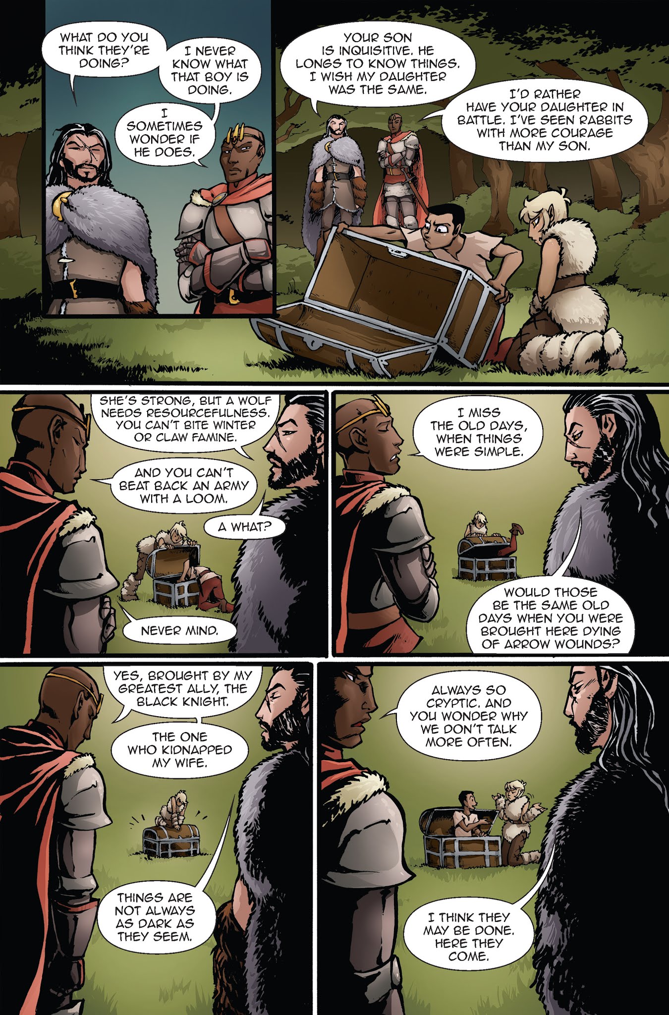 Read online Princeless Book 4: Be Yourself (2015) comic -  Issue #1 - 23
