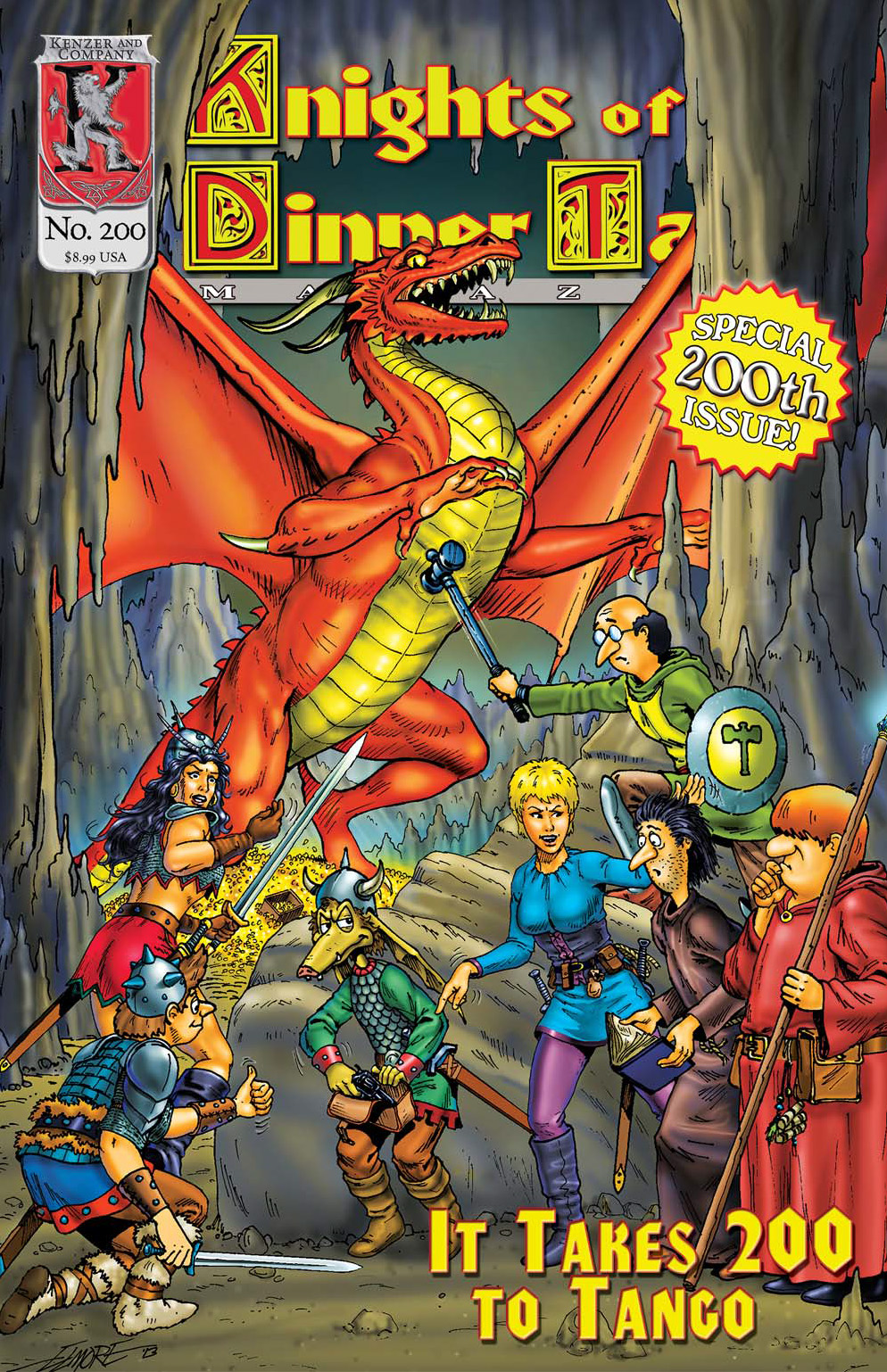 Read online Knights of the Dinner Table comic -  Issue #200 - 1