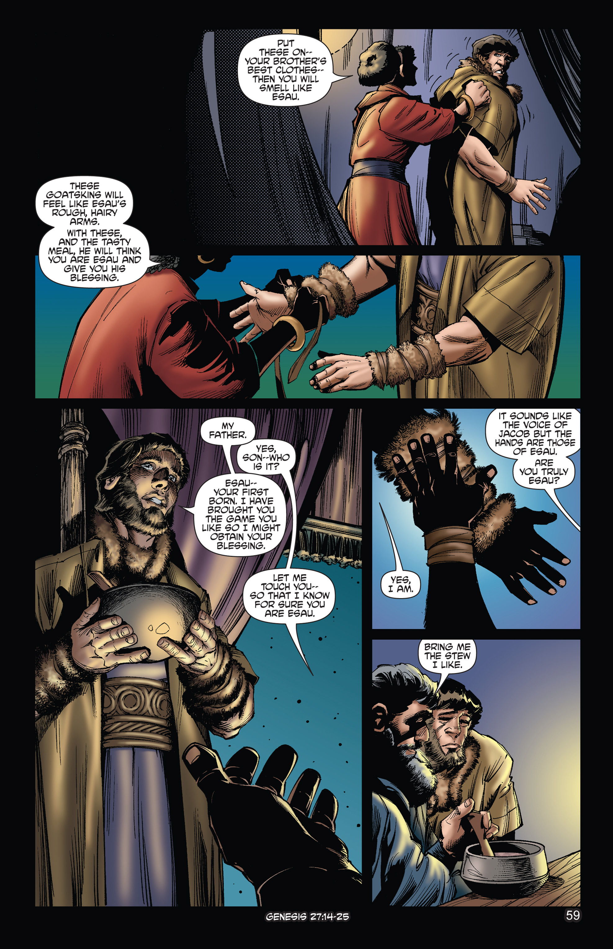 Read online The Kingstone Bible comic -  Issue #2 - 63