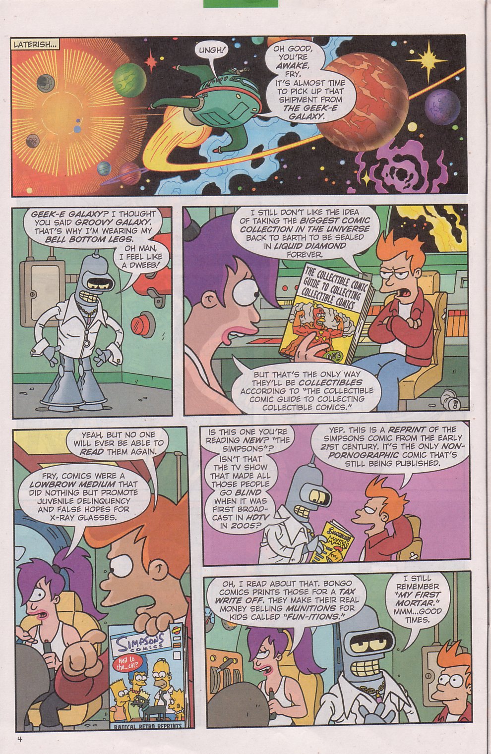Read online The Futurama/Simpsons Infinitely Secret Crossover Crisis comic -  Issue #1 - 6