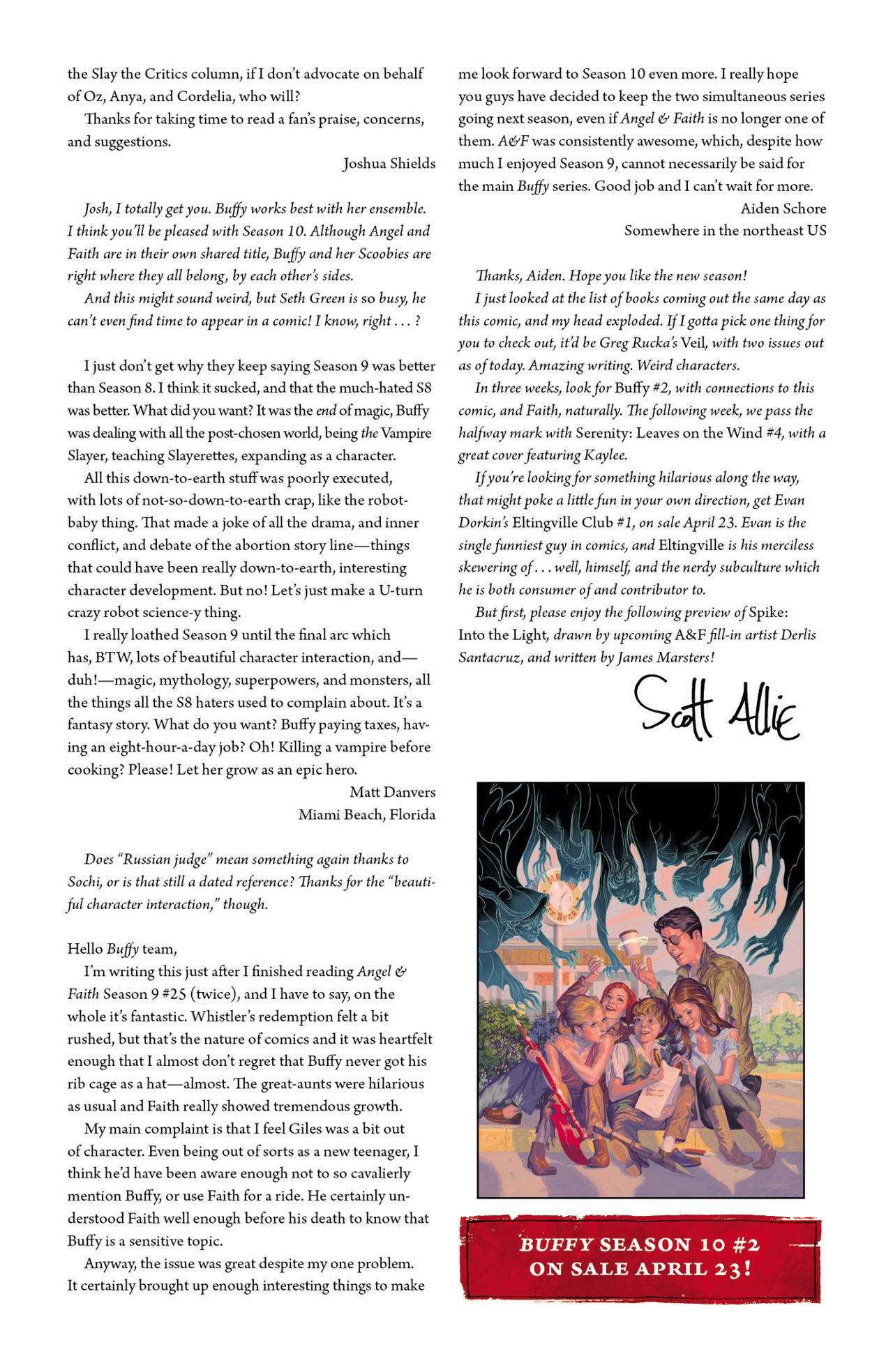 Read online Angel & Faith Season 10 comic -  Issue #1 - 26