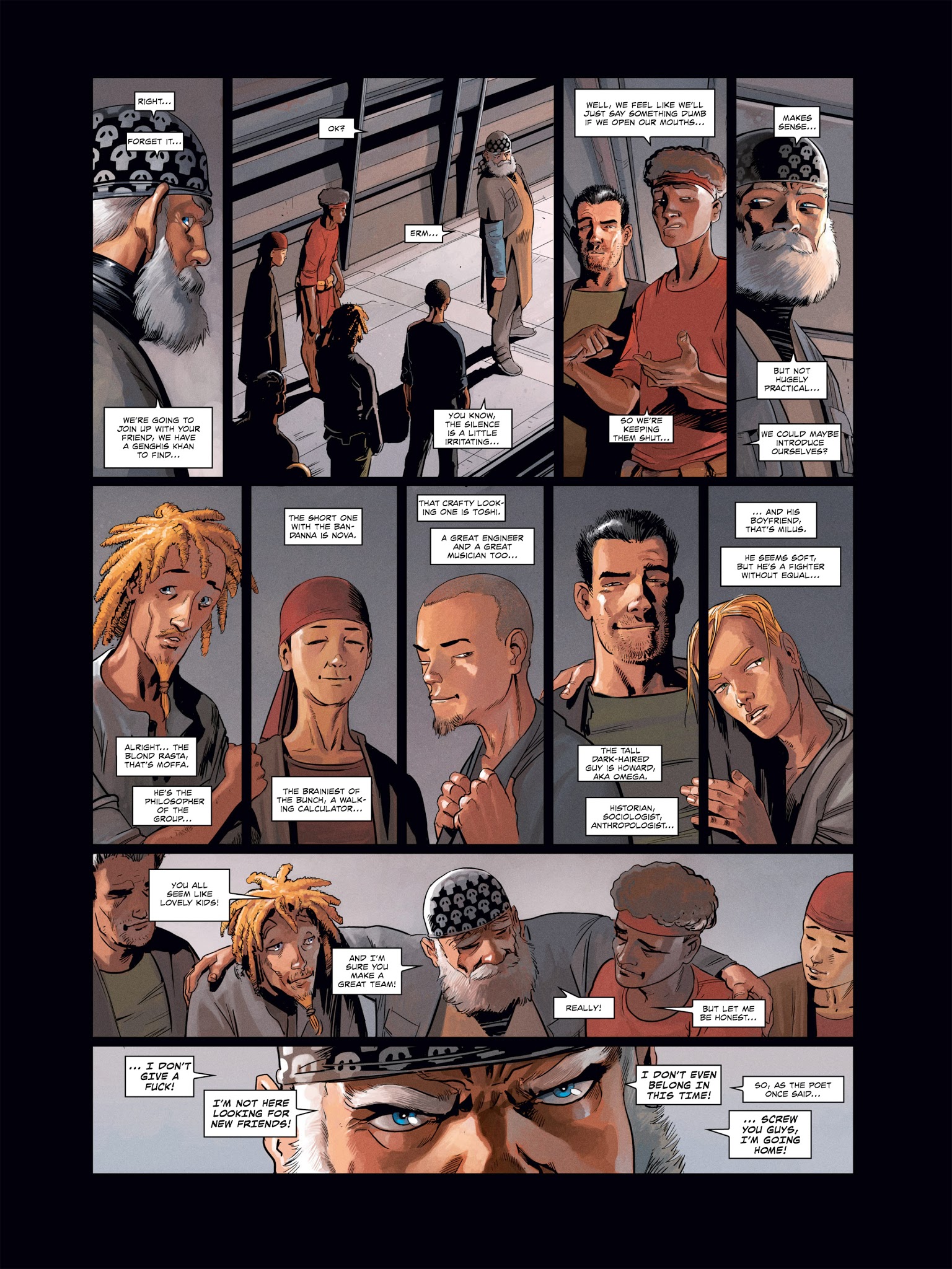 Read online Universal War Two comic -  Issue #3 - 10