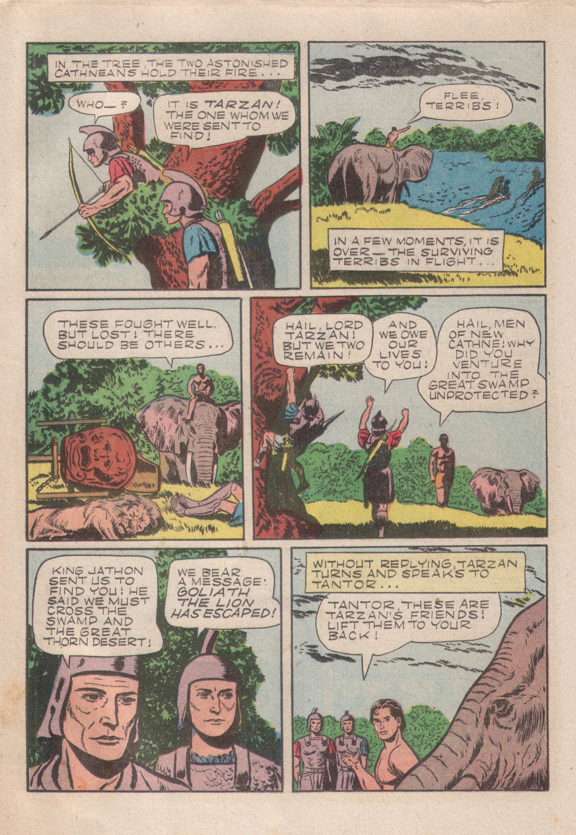 Read online Tarzan (1948) comic -  Issue #41 - 29