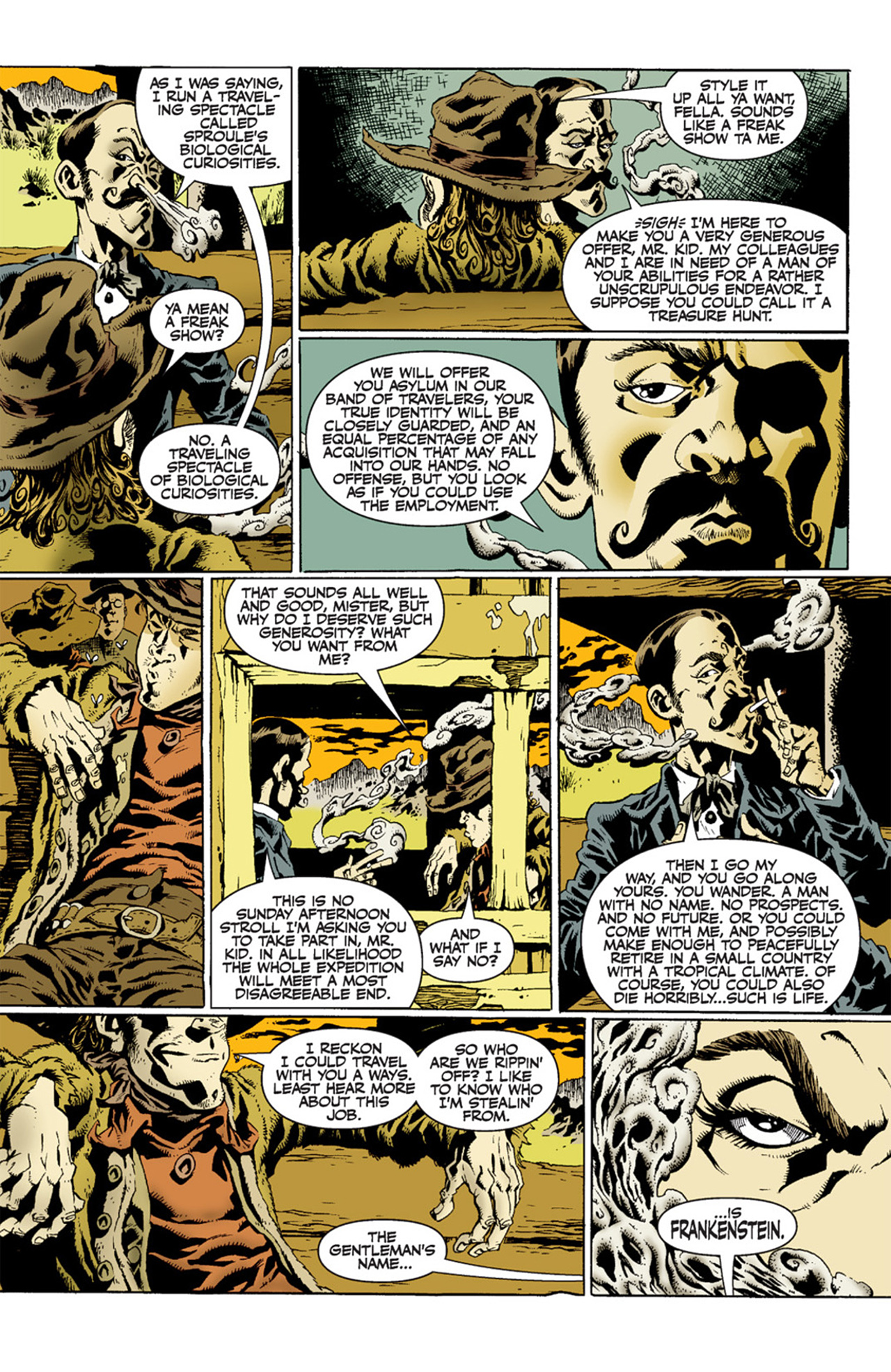 Read online Billy the Kid's Old Timey Oddities comic -  Issue # TPB - 11