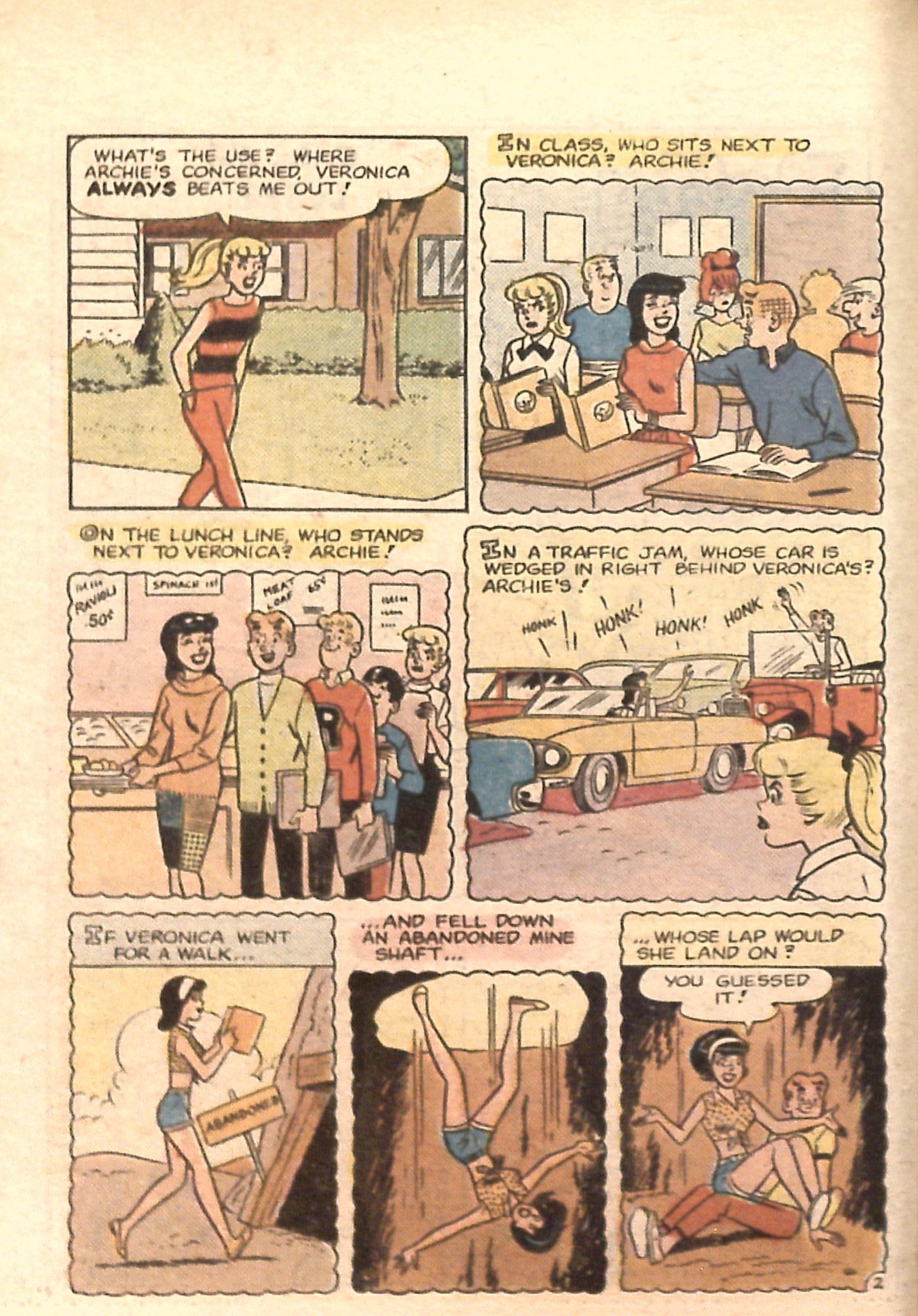 Read online Archie...Archie Andrews, Where Are You? Digest Magazine comic -  Issue #7 - 54