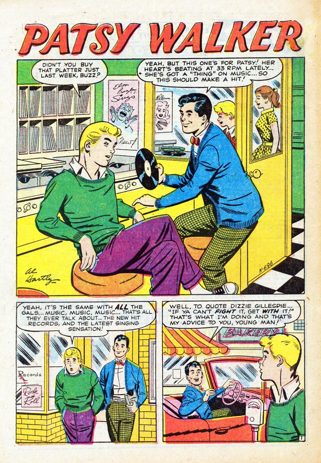 Read online Patsy Walker comic -  Issue #67 - 10