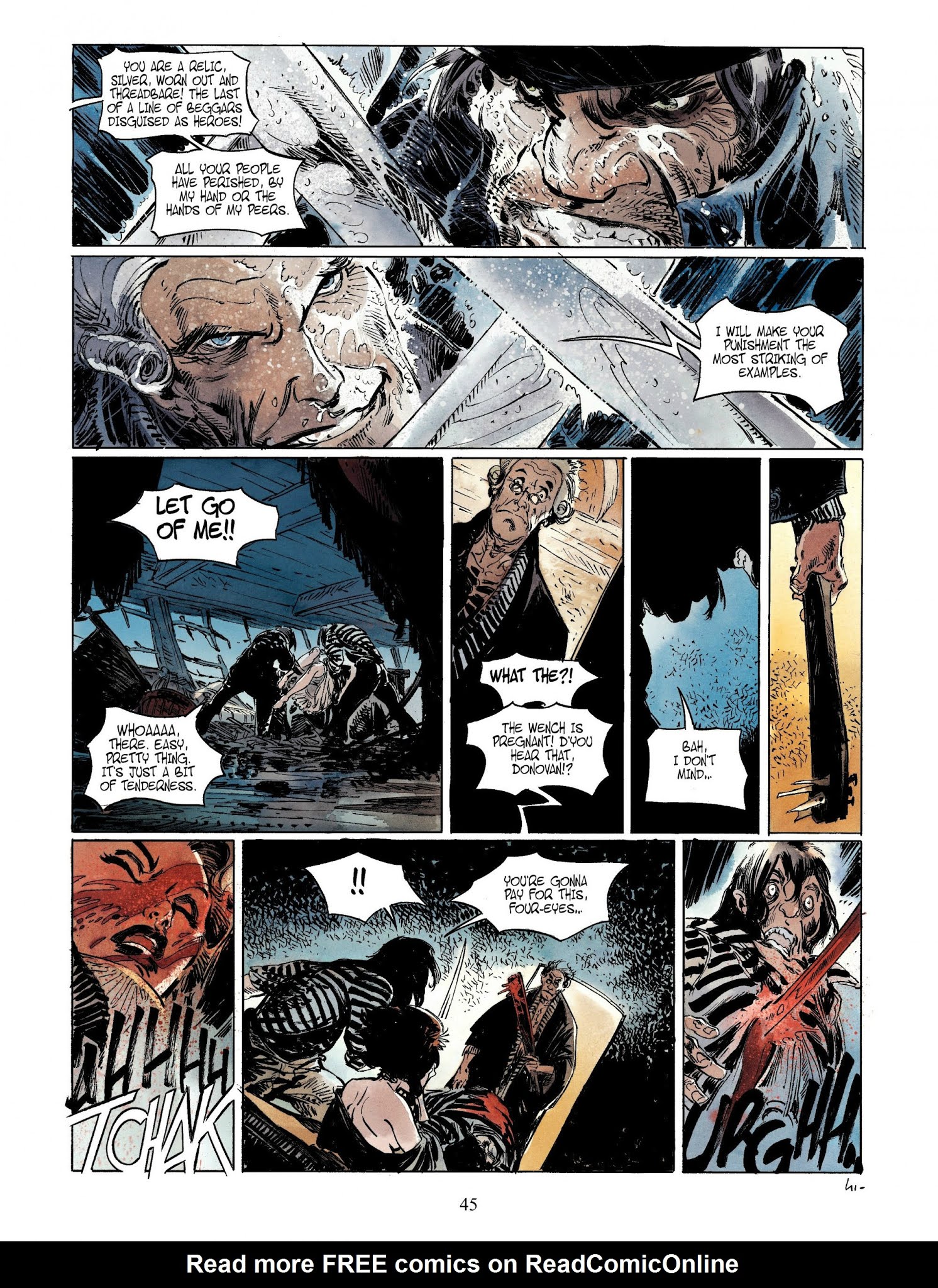 Read online Long John Silver comic -  Issue #2 - 44