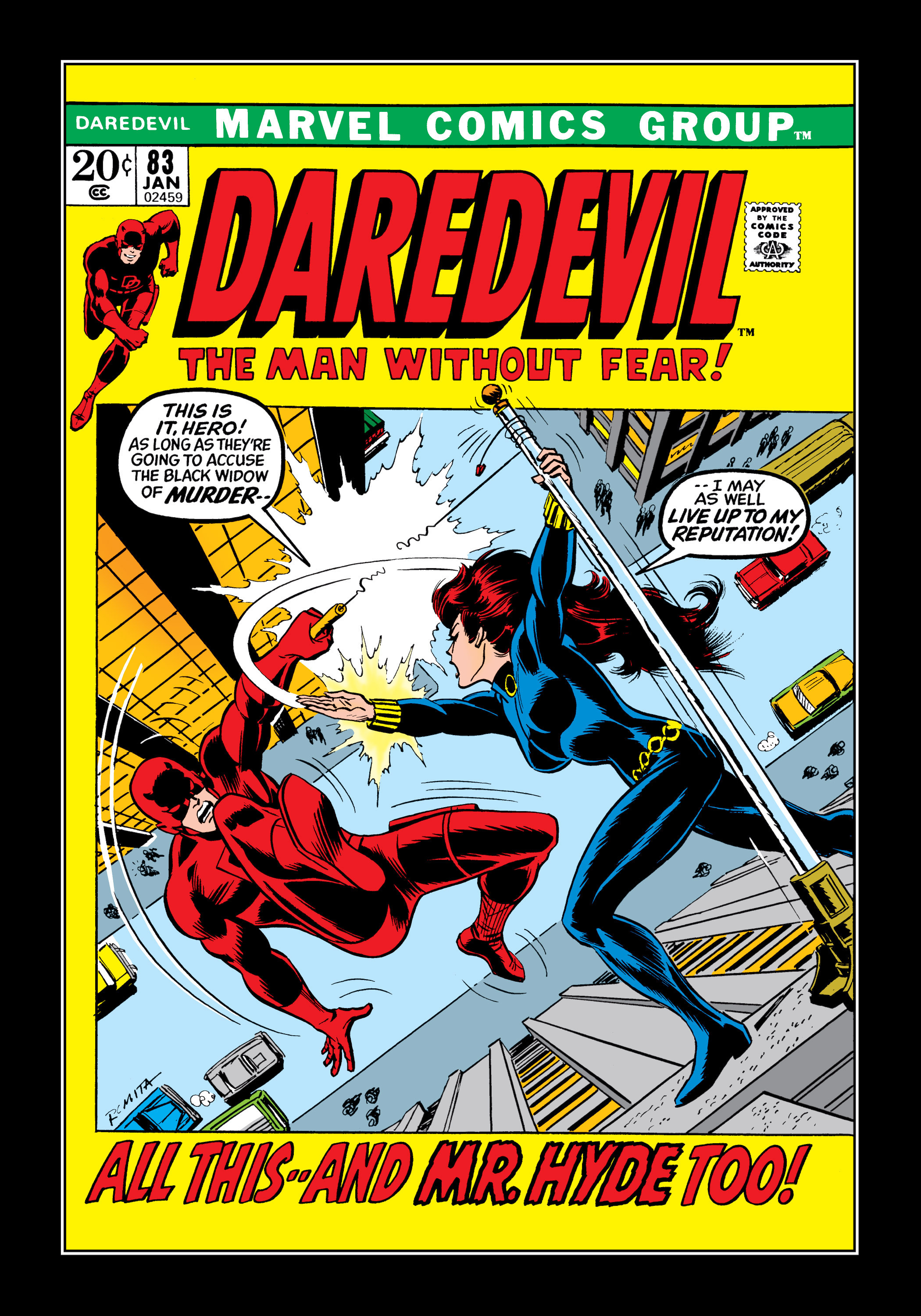 Read online Marvel Masterworks: Daredevil comic -  Issue # TPB 8 (Part 3) - 58