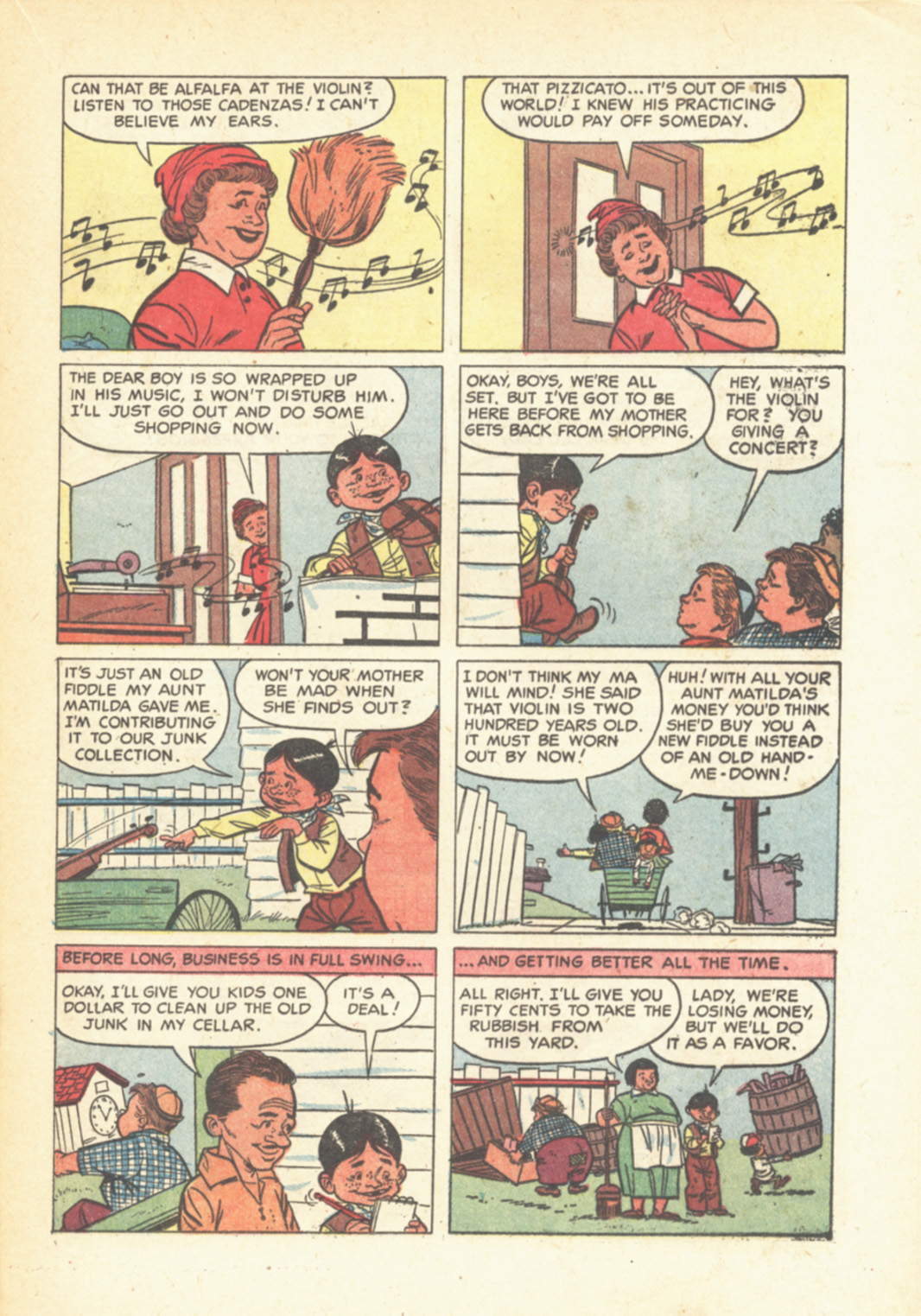 Read online Four Color Comics comic -  Issue #674 - 21