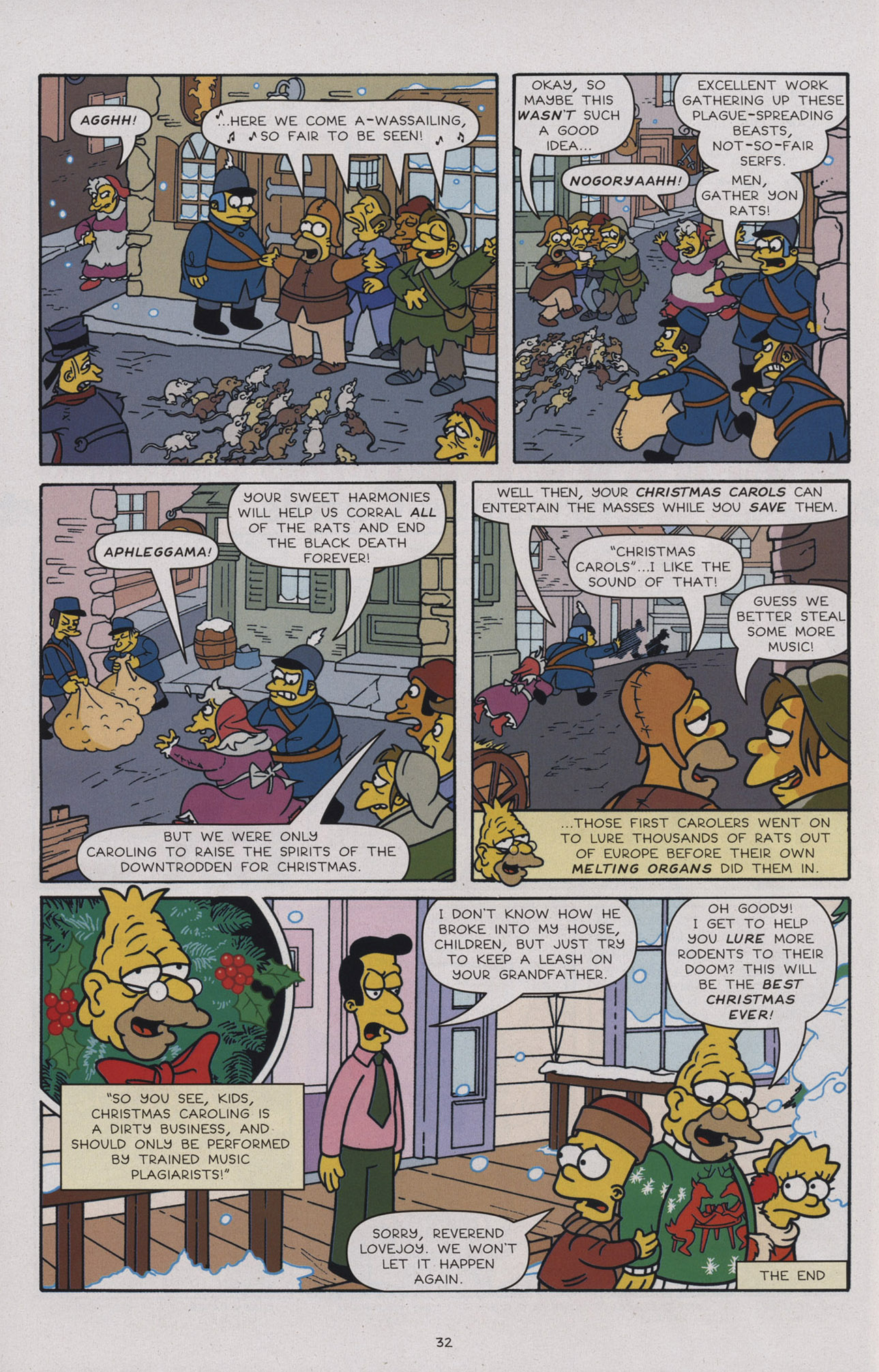 Read online The Simpsons Winter Wingding comic -  Issue #6 - 34
