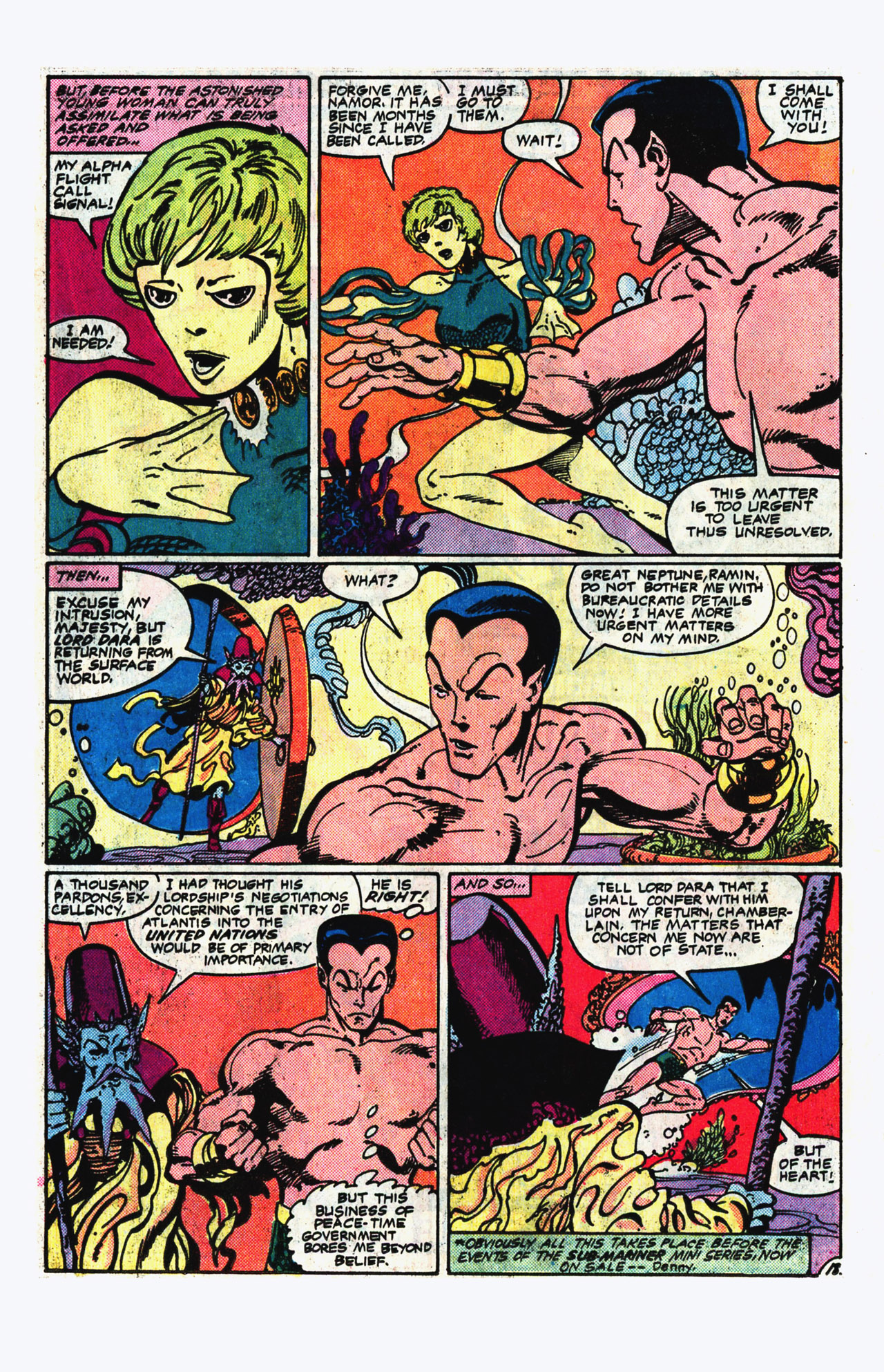 Read online Alpha Flight (1983) comic -  Issue #14 - 19