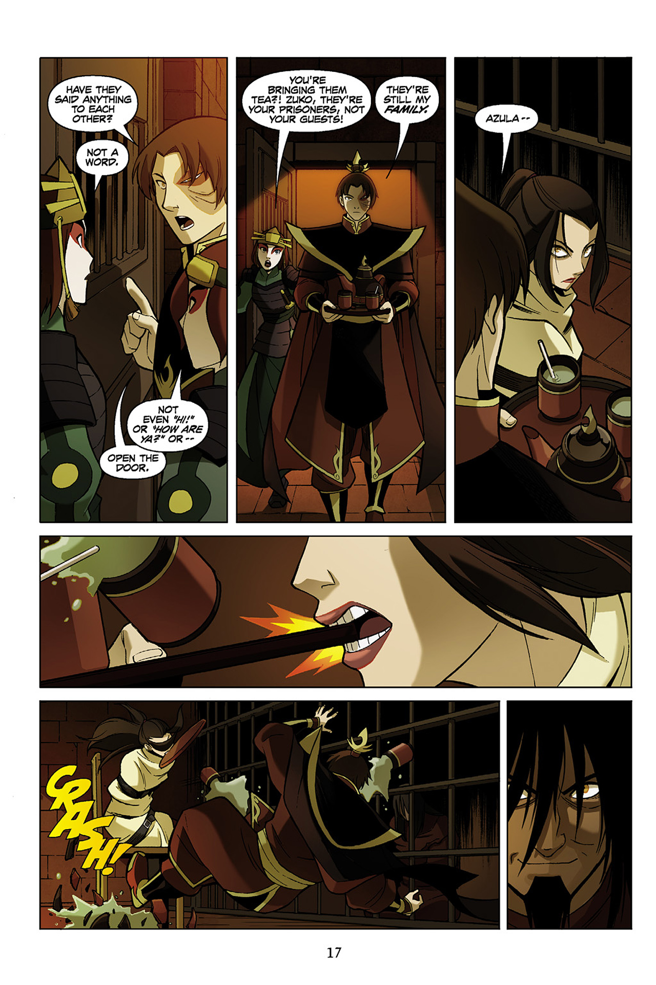 Read online Nickelodeon Avatar: The Last Airbender - The Search comic -  Issue # Part 1 - 18