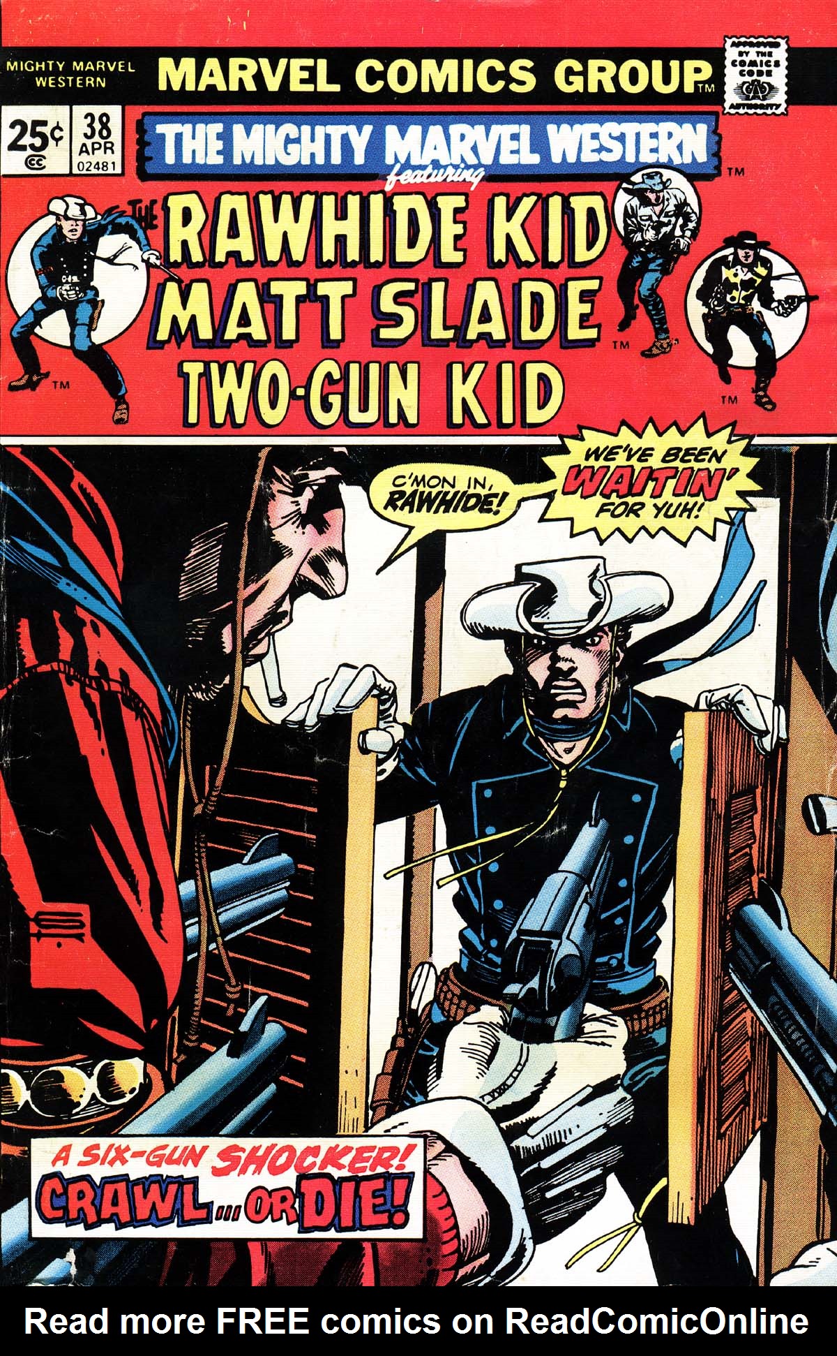 Read online The Mighty Marvel Western comic -  Issue #38 - 1