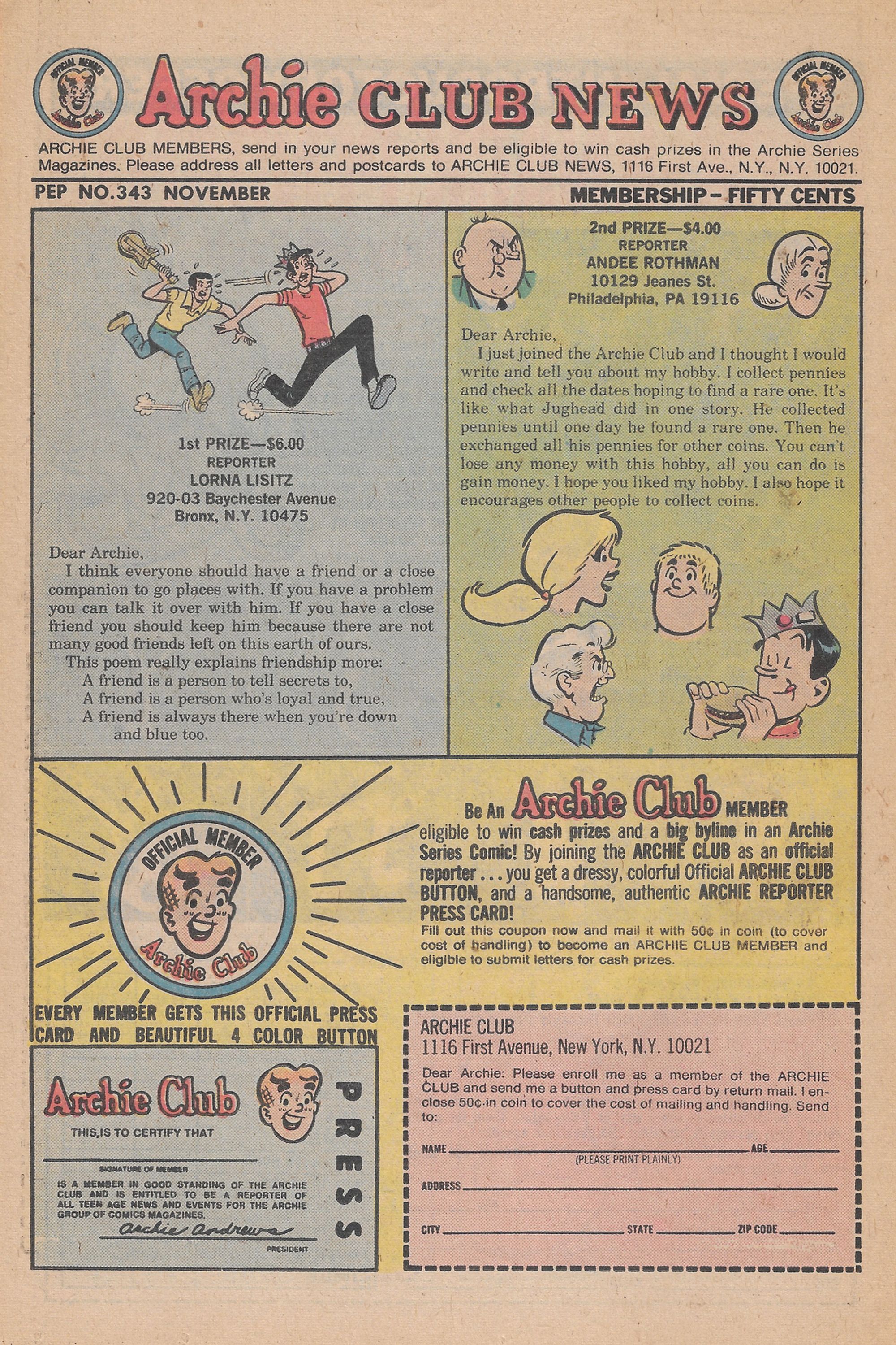 Read online Pep Comics comic -  Issue #343 - 26