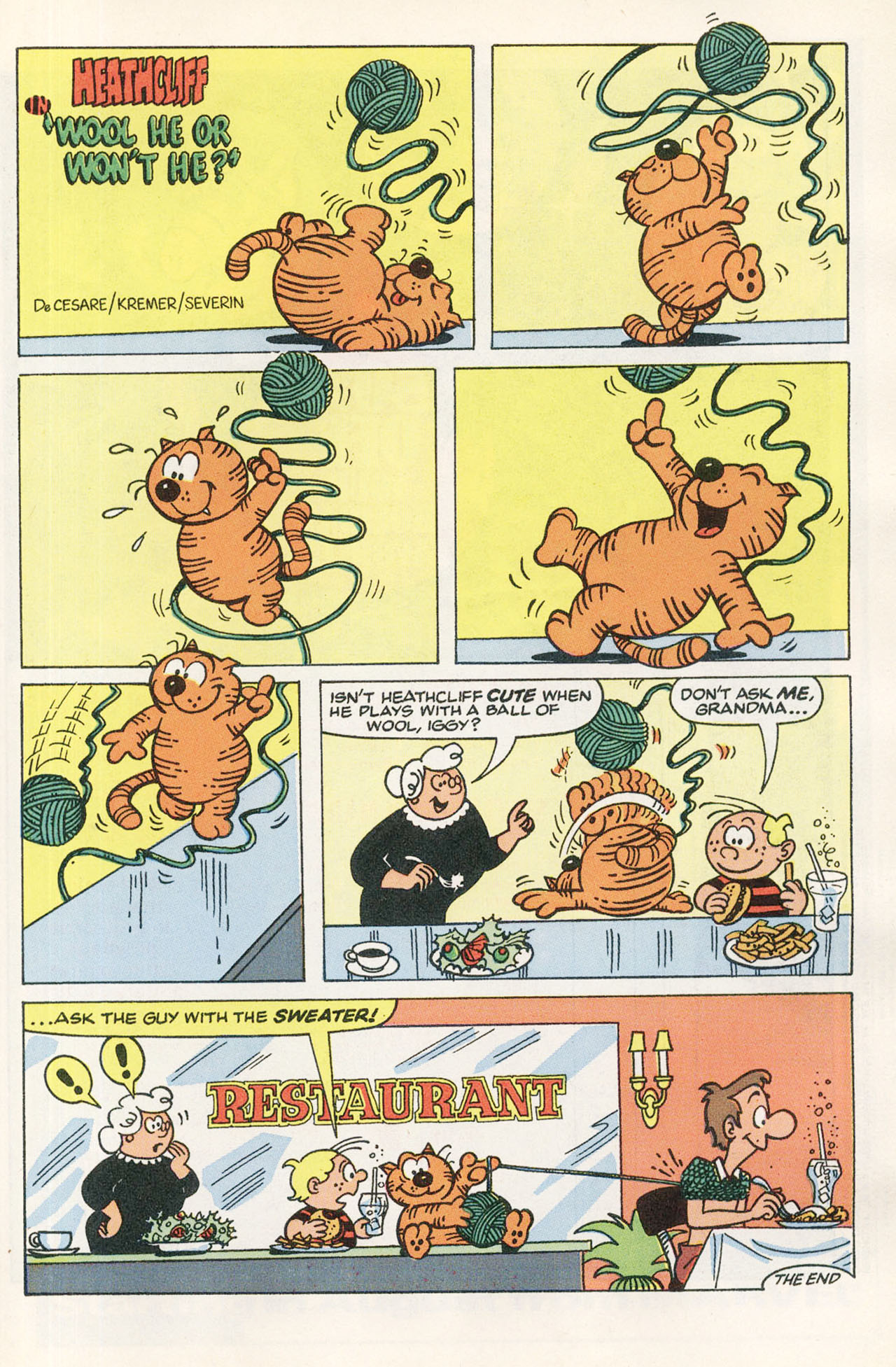 Read online Heathcliff comic -  Issue #53 - 32
