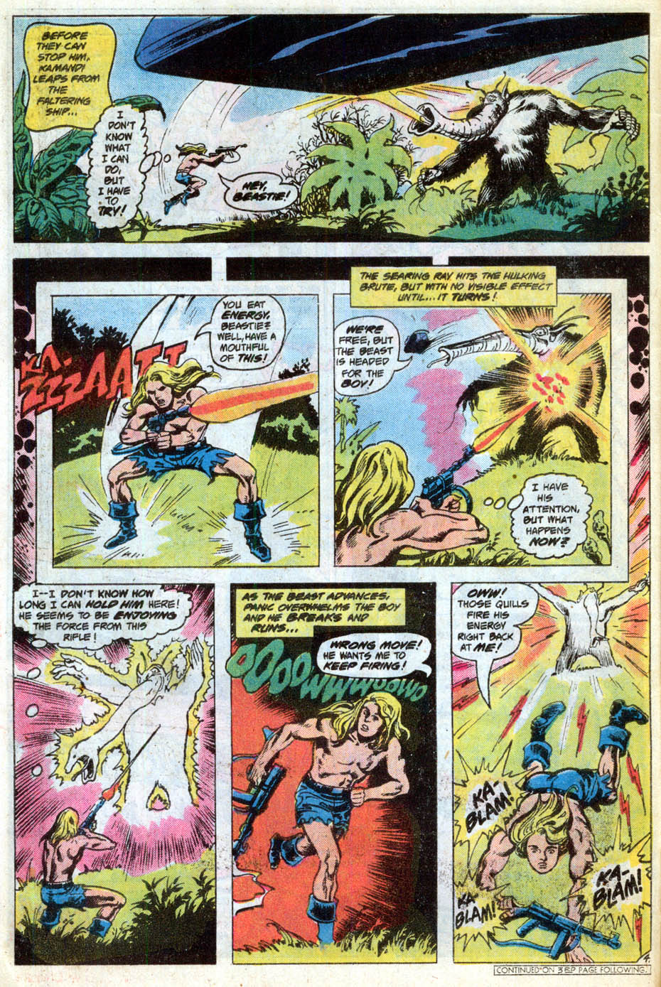 Read online Kamandi, The Last Boy On Earth comic -  Issue #55 - 5