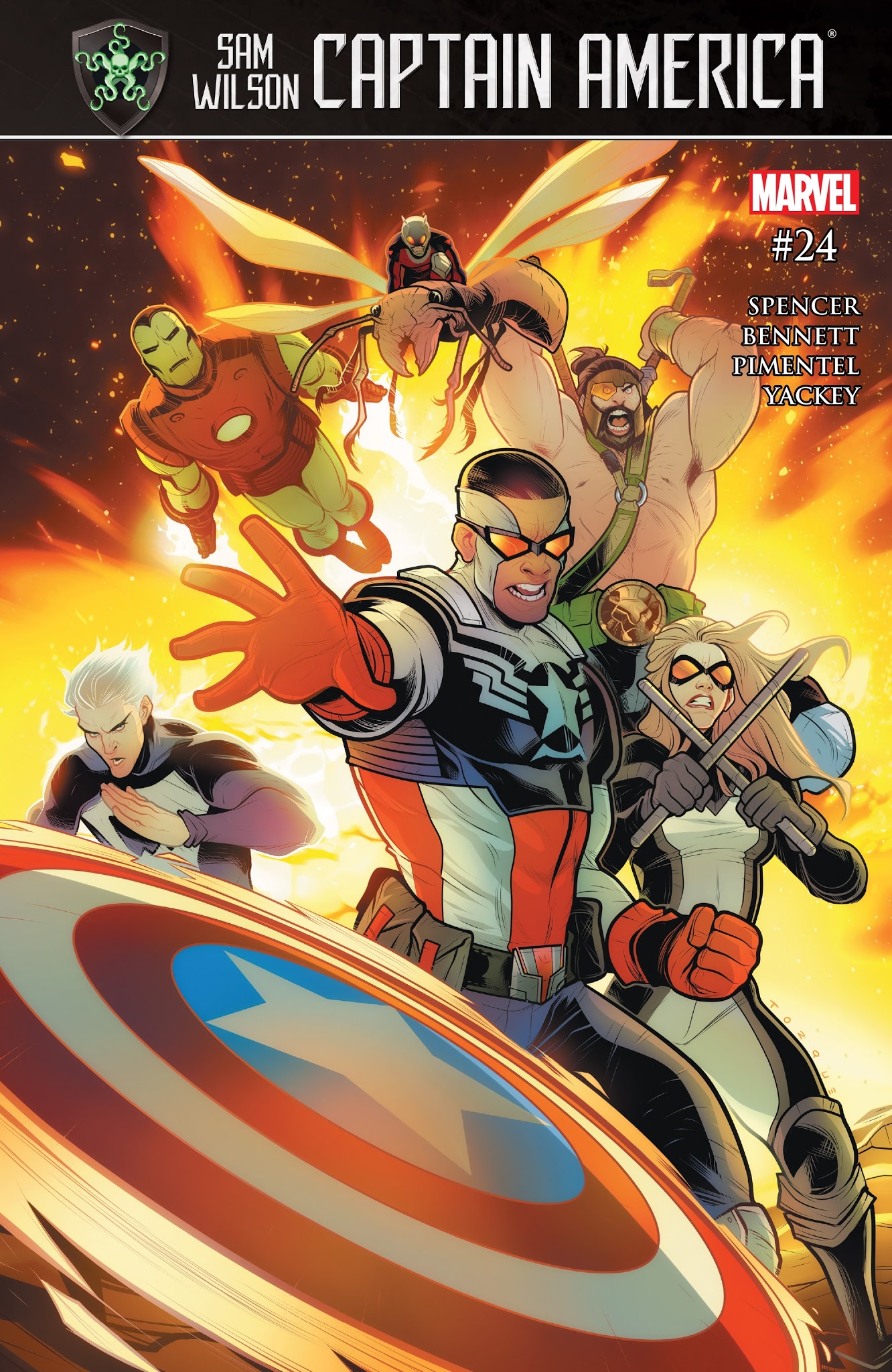Read online Captain America: Sam Wilson comic -  Issue #24 - 1