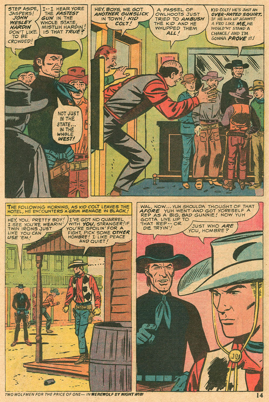 Read online Kid Colt Outlaw comic -  Issue #183 - 16