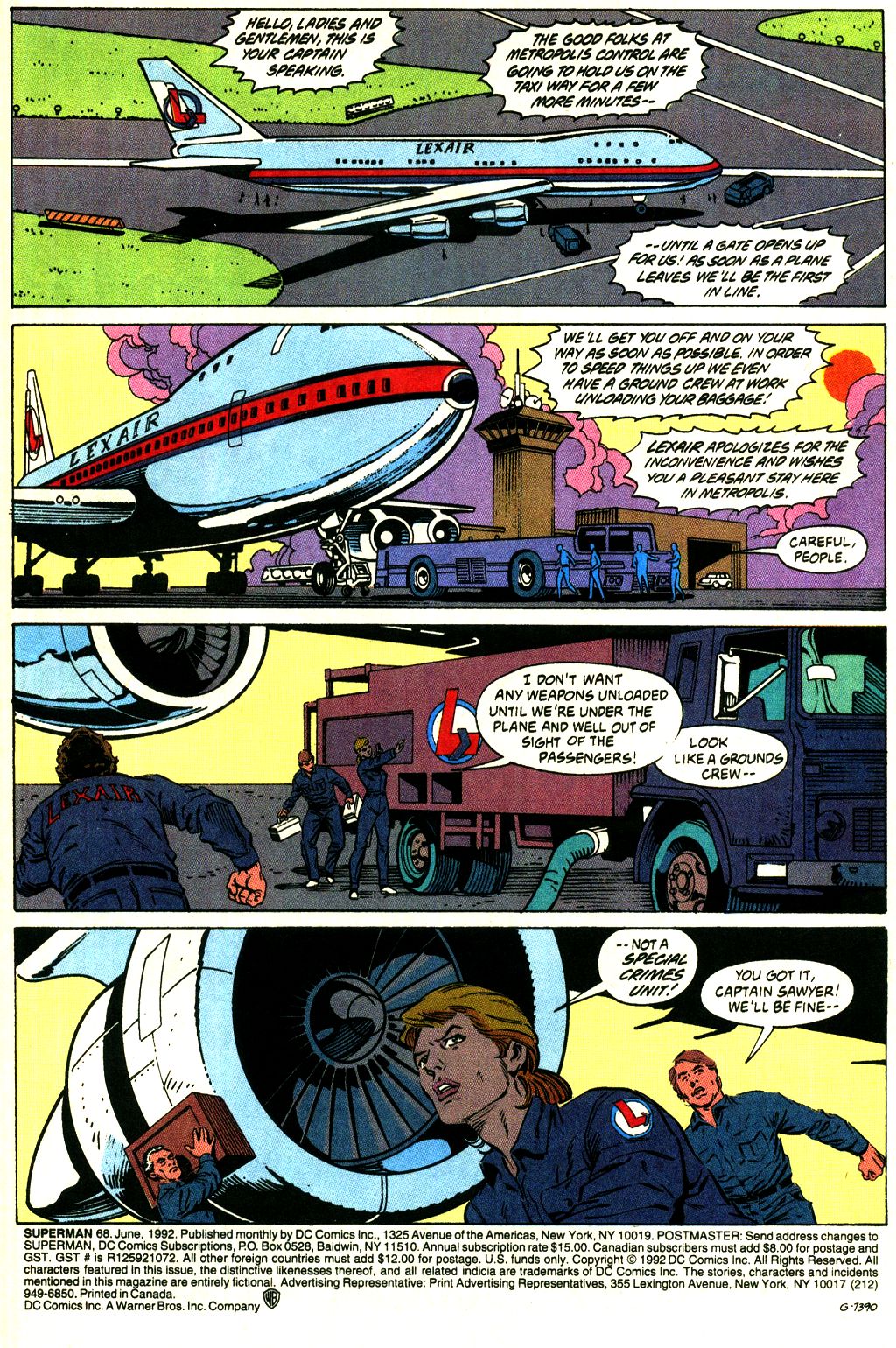 Read online Superman (1987) comic -  Issue #68 - 2