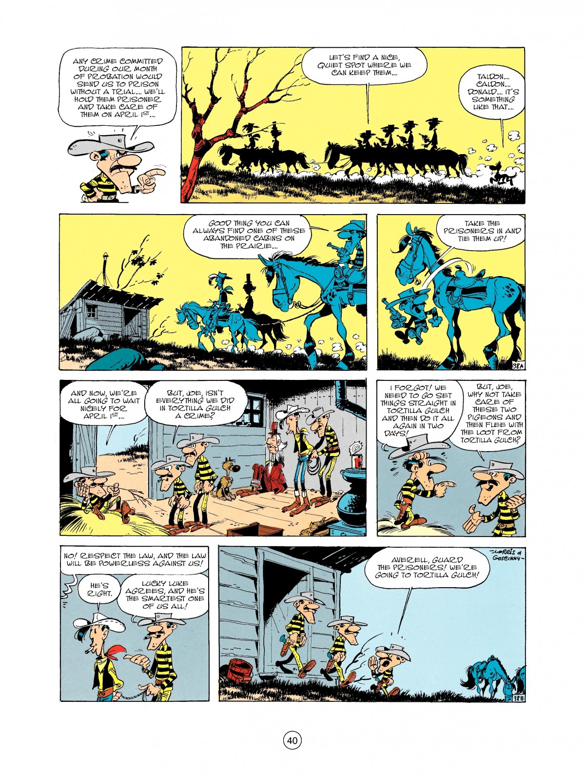 Read online A Lucky Luke Adventure comic -  Issue #36 - 40