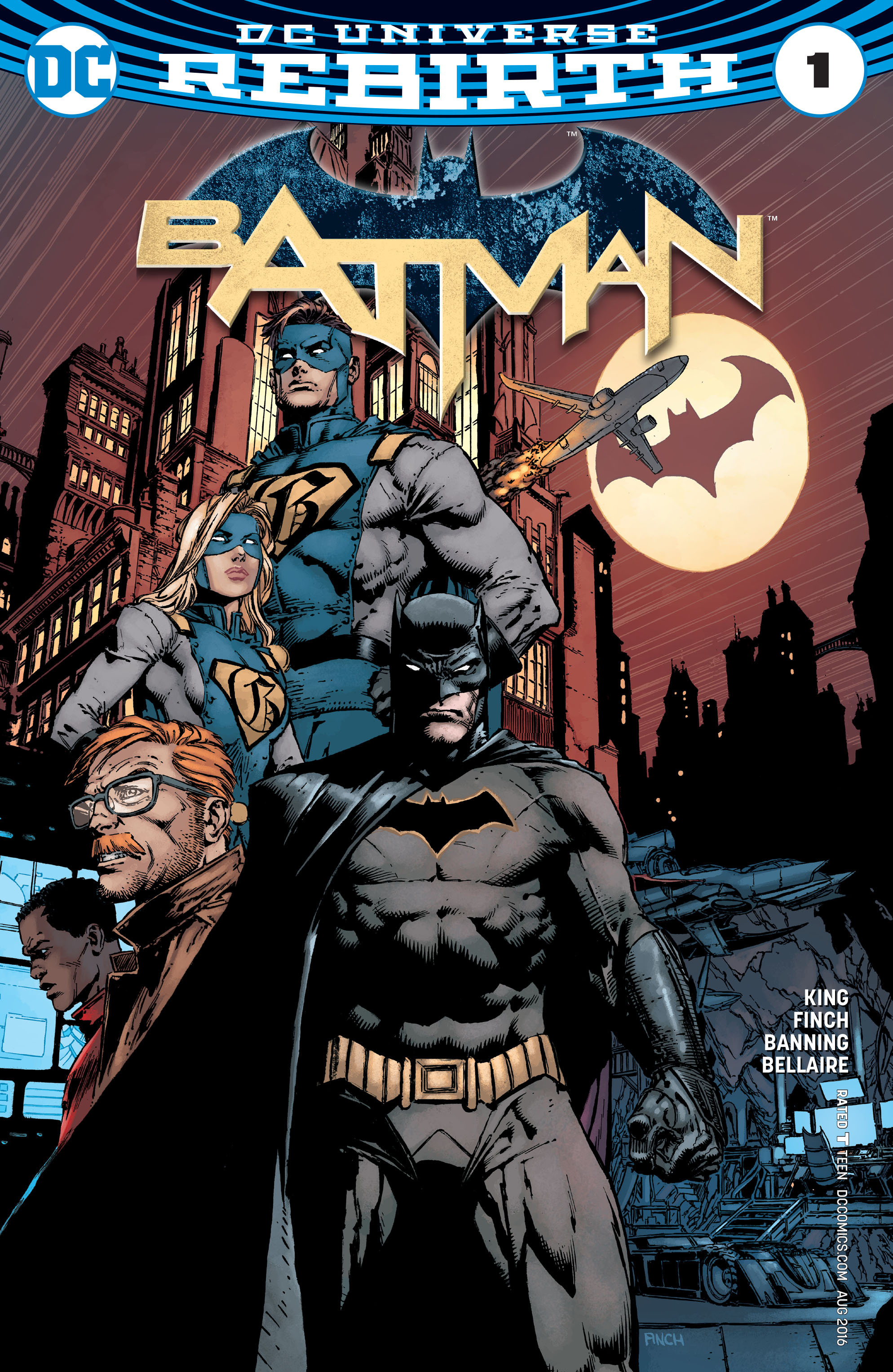 Read online Batman (2016) comic -  Issue #1 - 1
