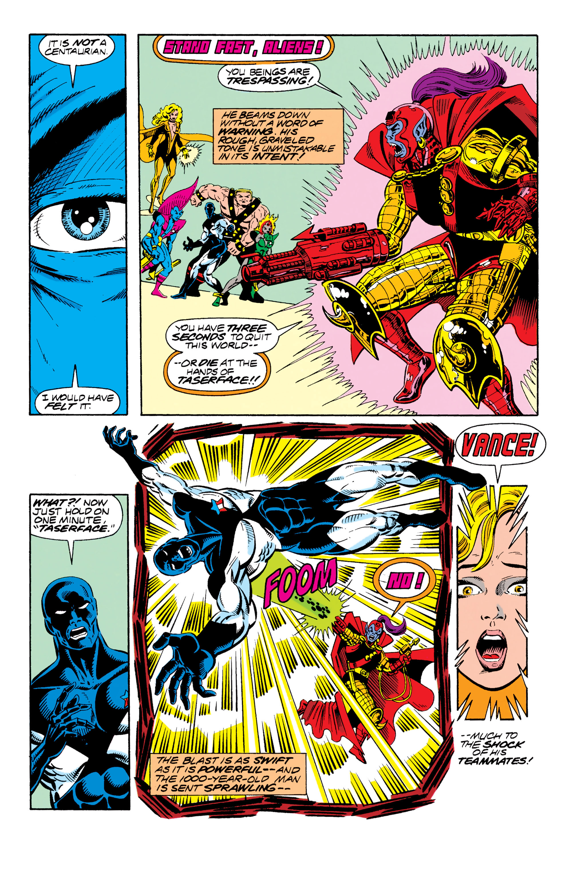 Read online Guardians of the Galaxy (1990) comic -  Issue # _TPB Guardians of the Galaxy by Jim Valentino 1 (Part 1) - 16