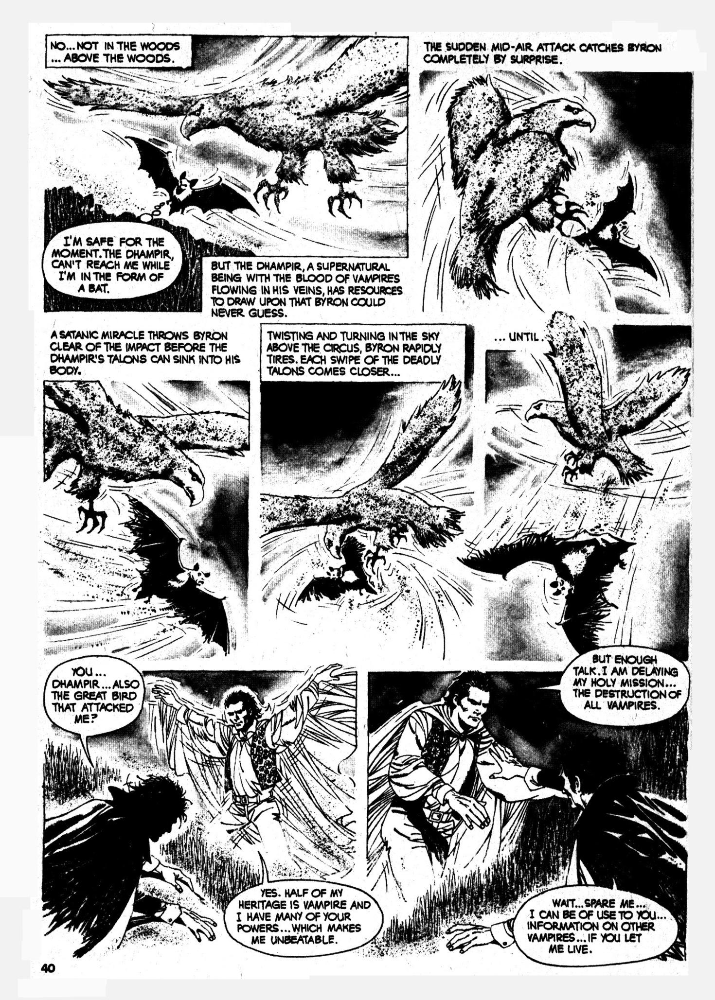 Read online Vampirella (1969) comic -  Issue #37 - 40