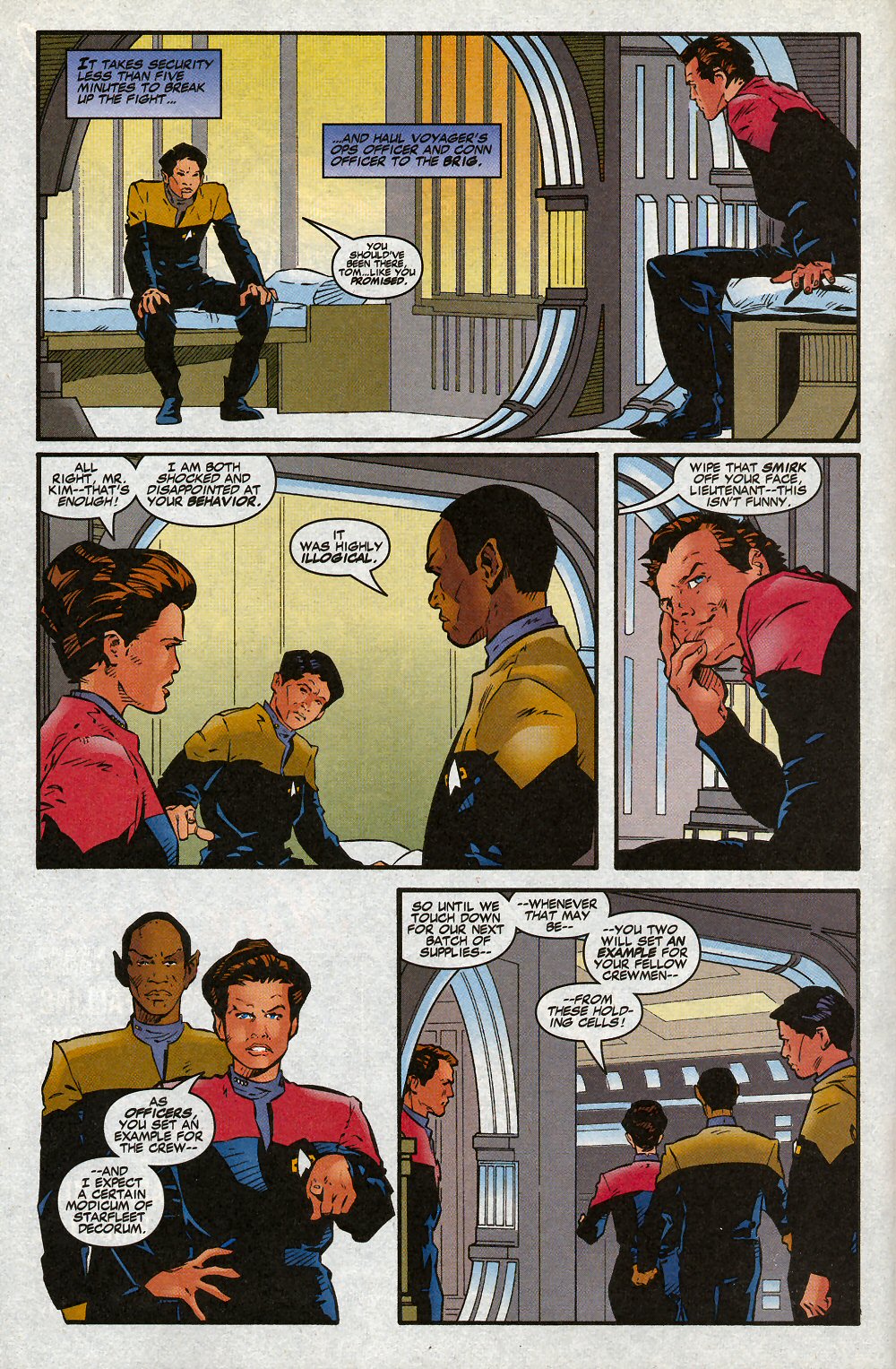 Read online Star Trek: Voyager comic -  Issue #6 - 6