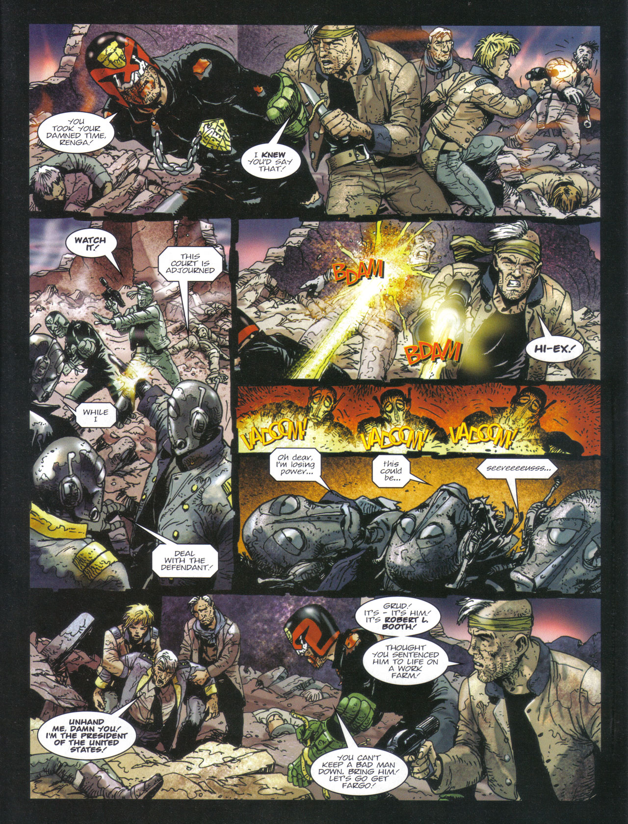 Read online Judge Dredd Origins comic -  Issue # TPB - 129