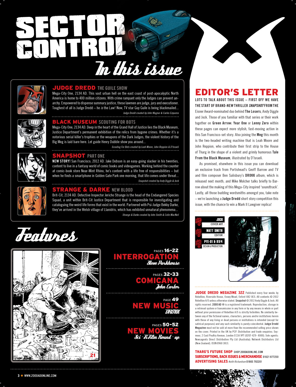 Read online Judge Dredd Megazine (Vol. 5) comic -  Issue #322 - 3