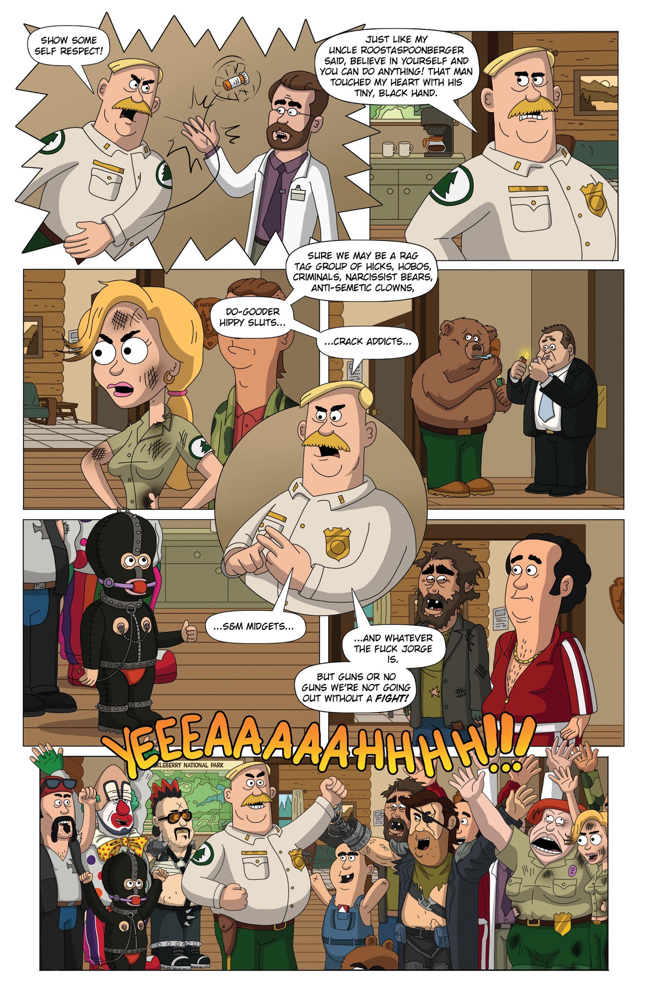 Read online Brickleberry comic -  Issue #4 - 10