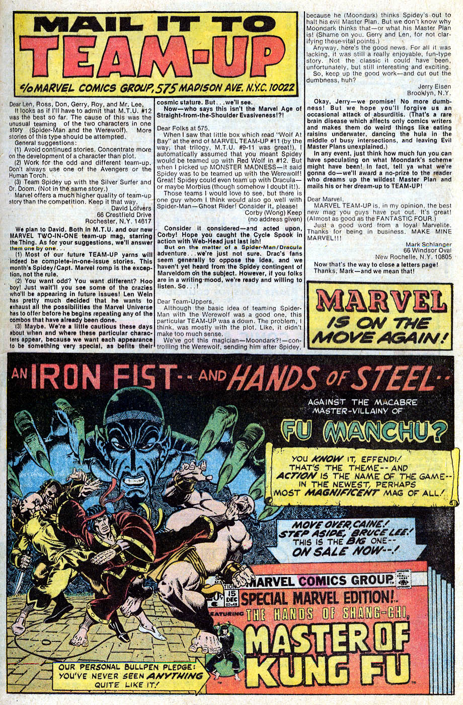Read online Marvel Team-Up (1972) comic -  Issue #16 - 22