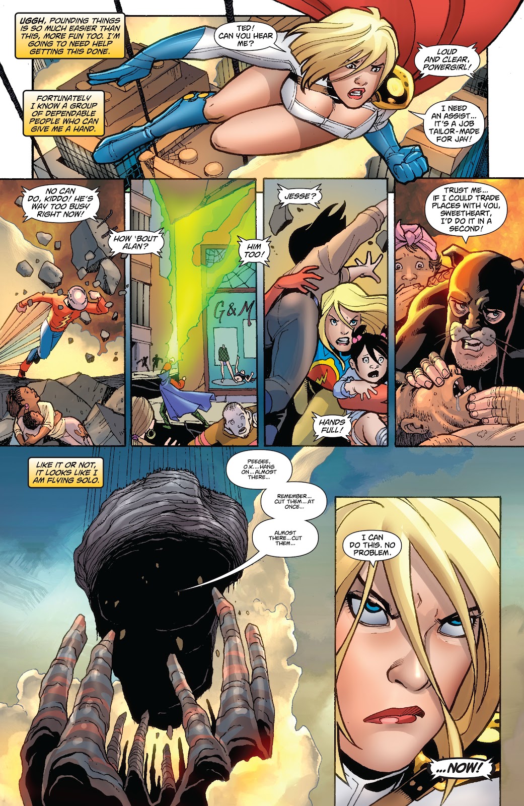 Power Girl (2009) issue 3 - Page 14