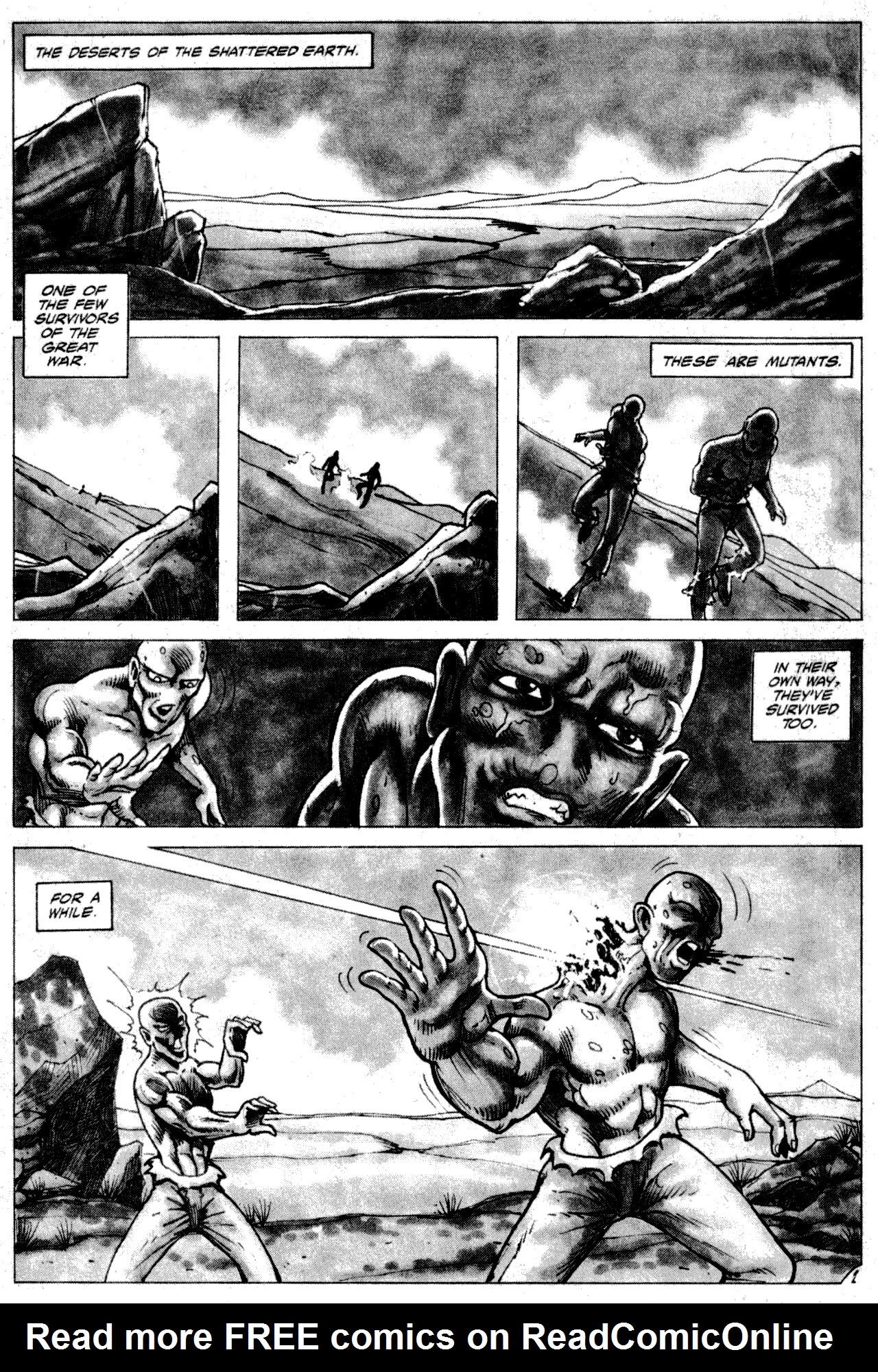 Read online Solo Ex-Mutants comic -  Issue #5 - 3