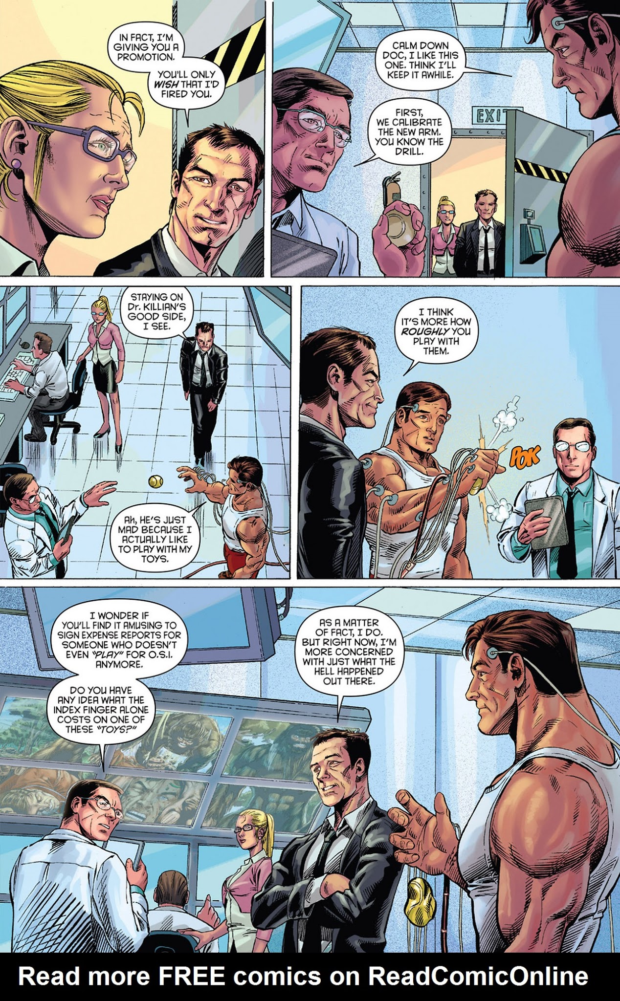 Read online Bionic Man comic -  Issue #13 - 6