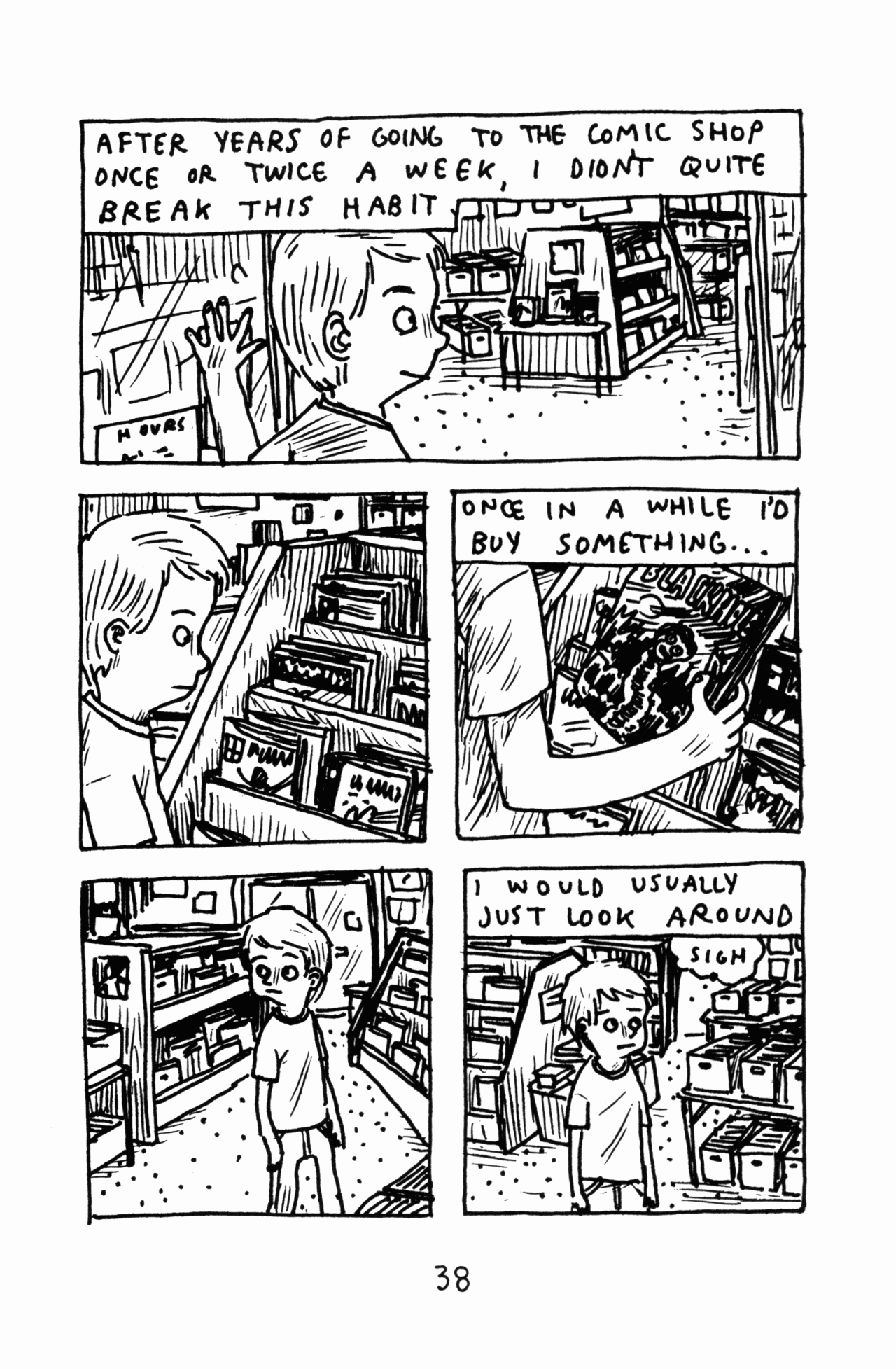 Read online Funny Misshapen Body: A Memoir comic -  Issue # TPB (Part 1) - 44