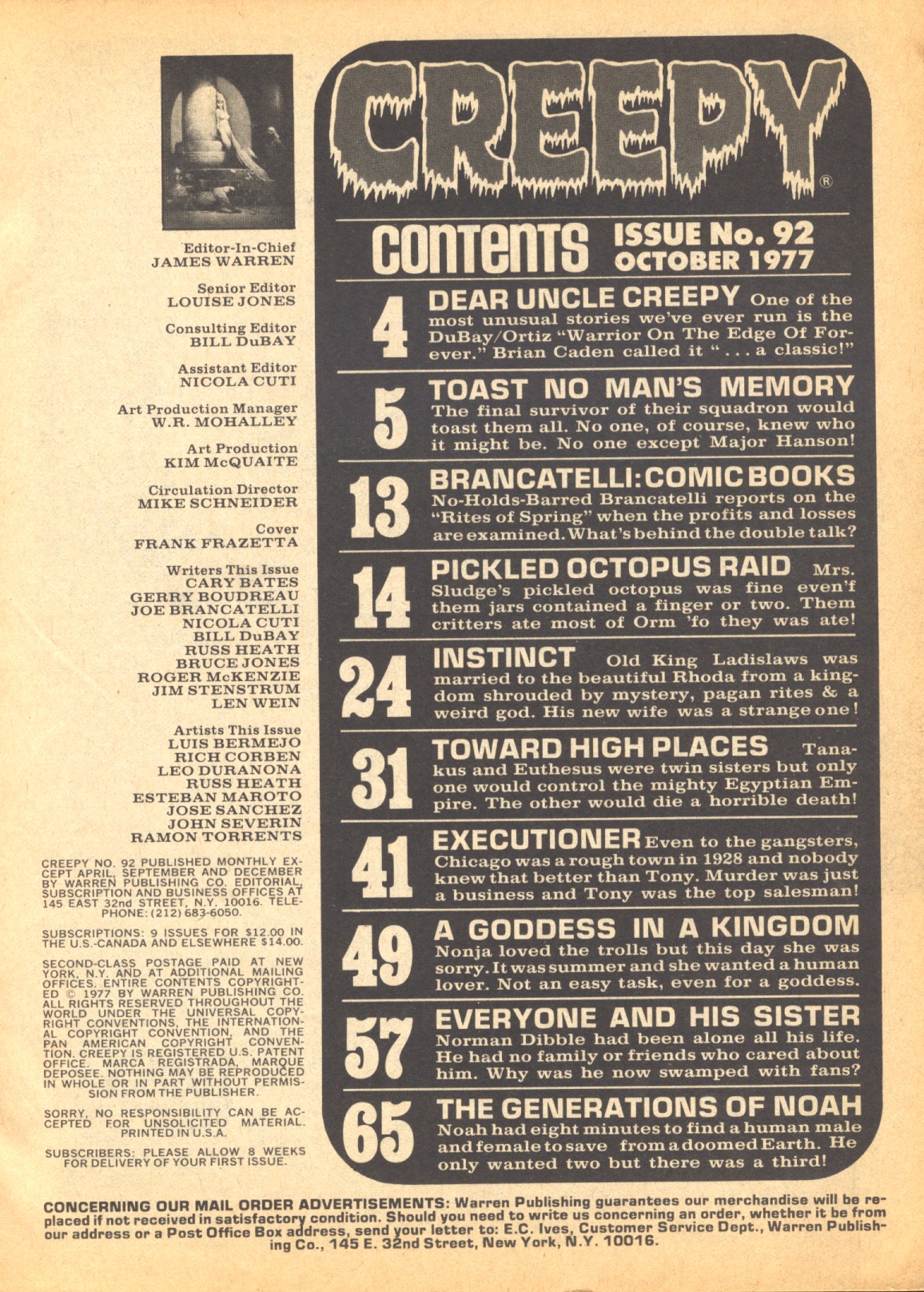 Creepy (1964) Issue #92 #92 - English 3