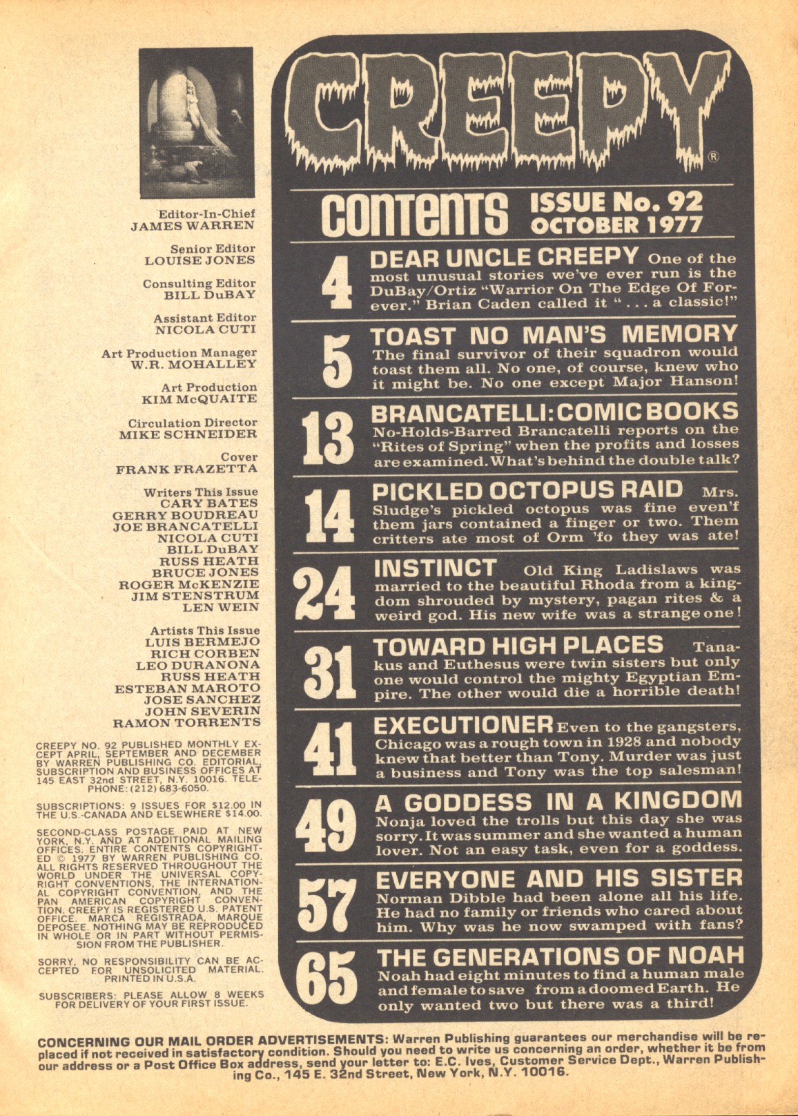 Read online Creepy (1964) comic -  Issue #92 - 3