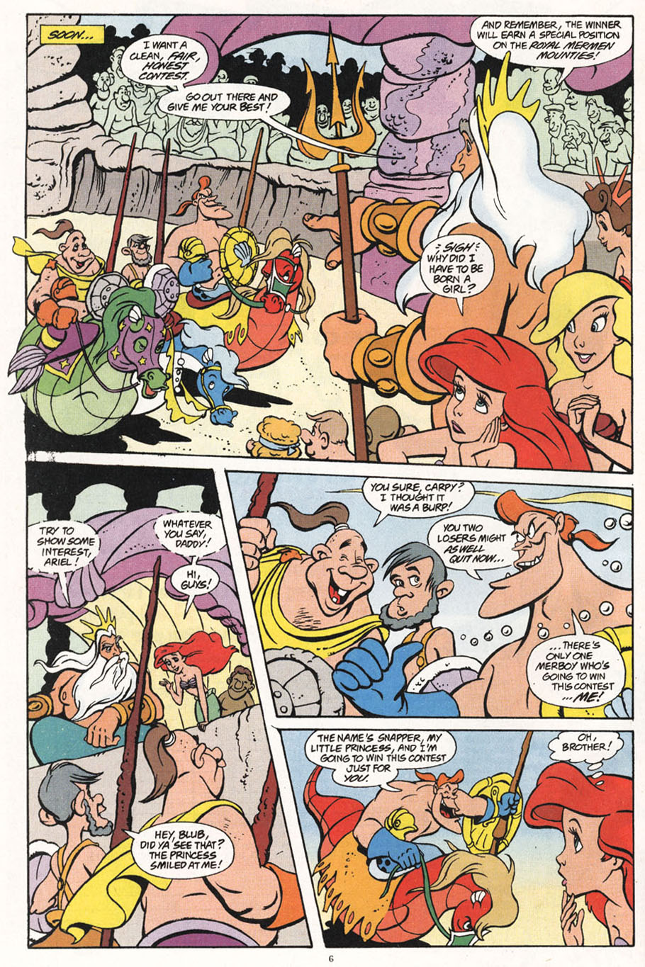 Read online Disney's The Little Mermaid comic -  Issue #9 - 8