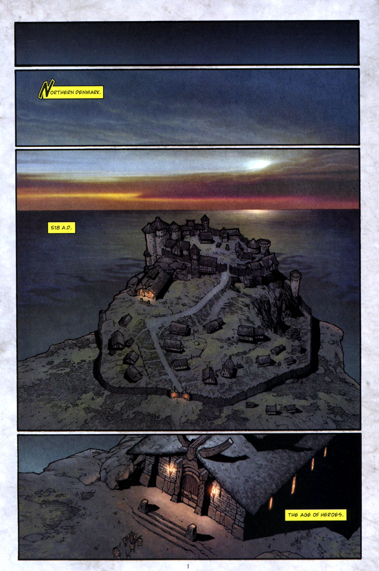 Read online Beowulf (2007) comic -  Issue #1 - 3