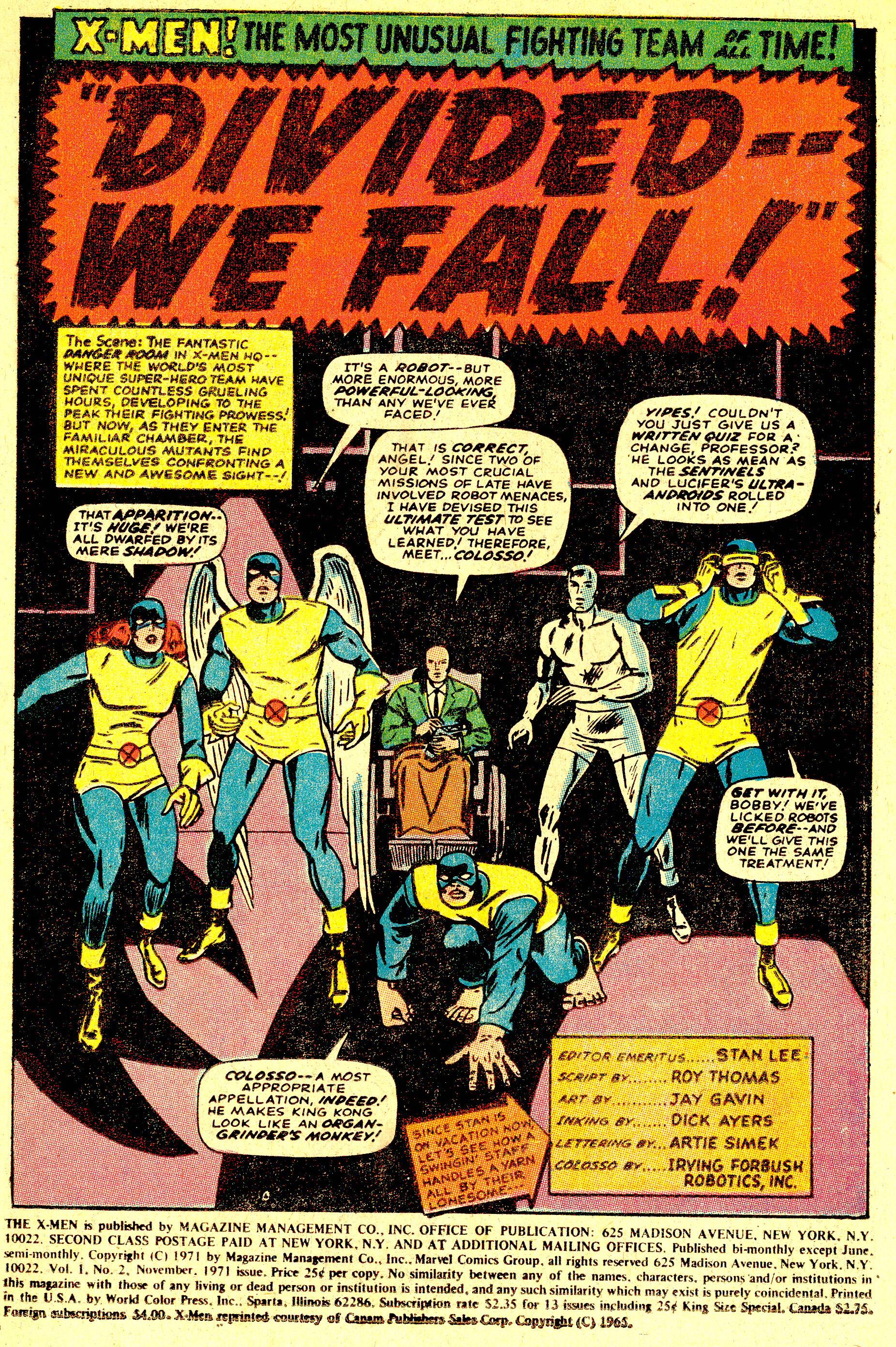 Read online Uncanny X-Men (1963) comic -  Issue # _Annual 2 - 2